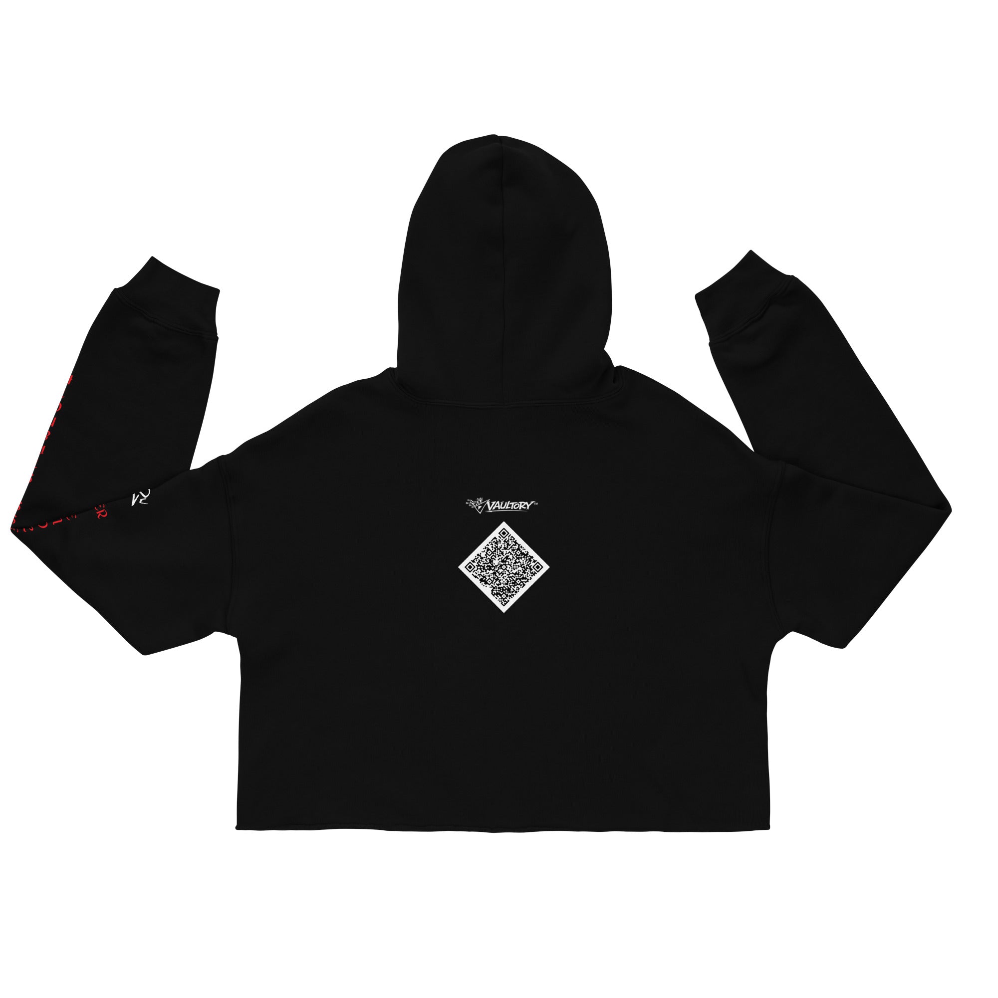 VAULTORY - HER ENDLESS STRENGTH - Crop Hoodie – Dare2Wear