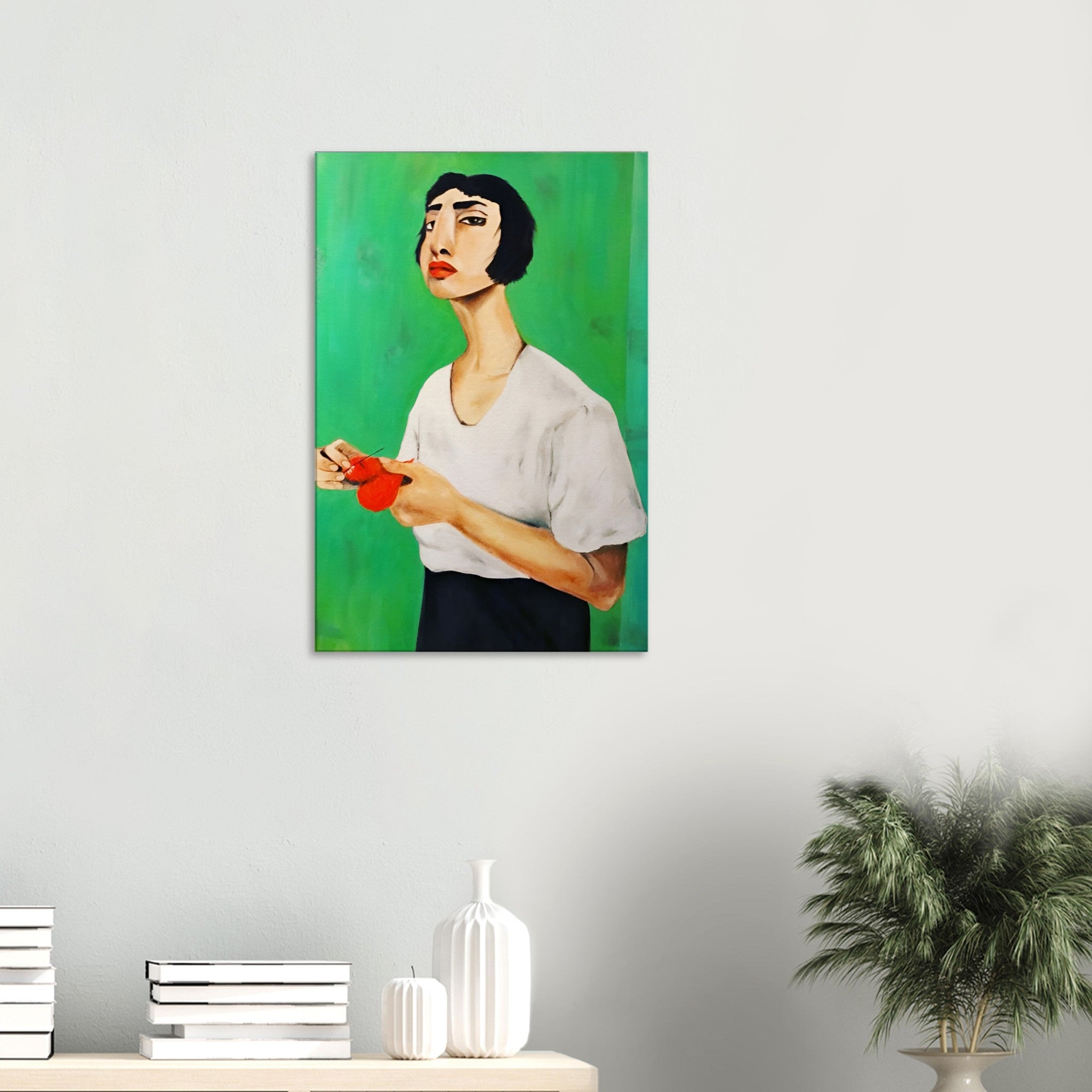 STITCHING MY LIFE TOGETHER - Canvas Art