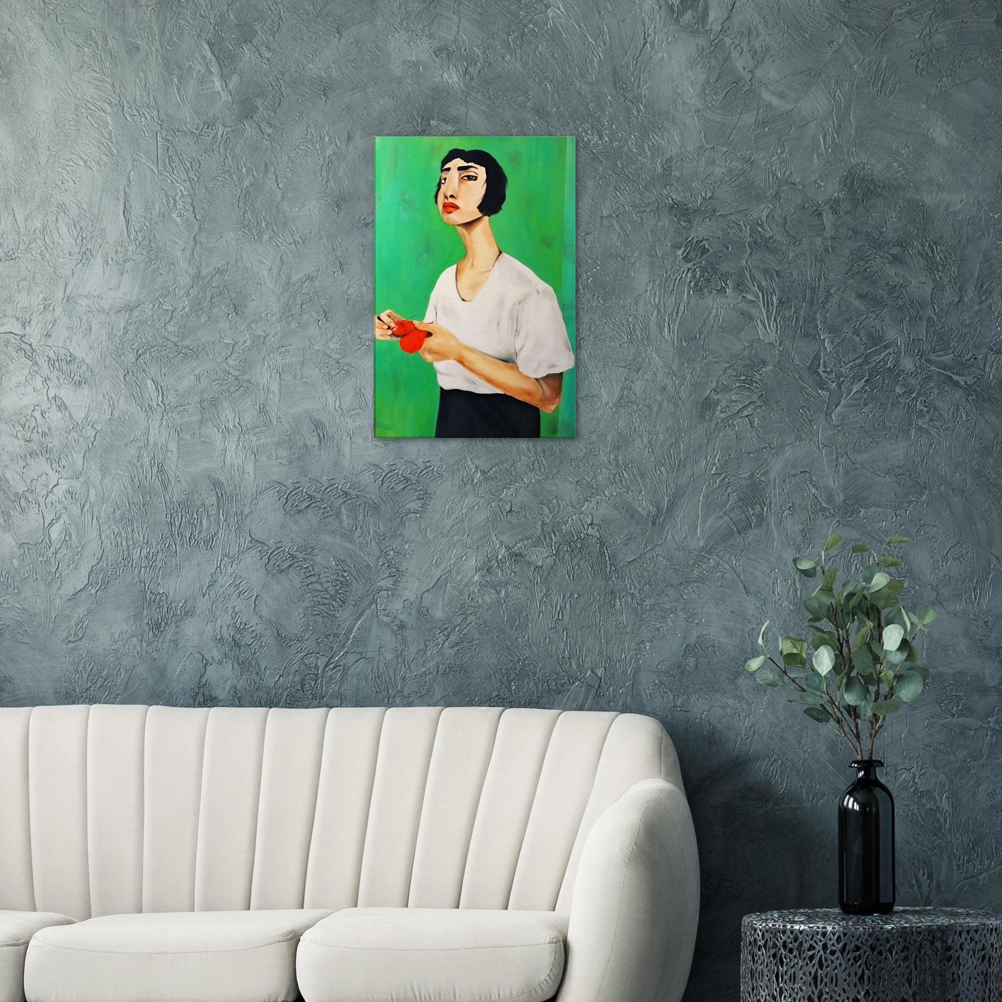 STITCHING MY LIFE TOGETHER - Canvas Art