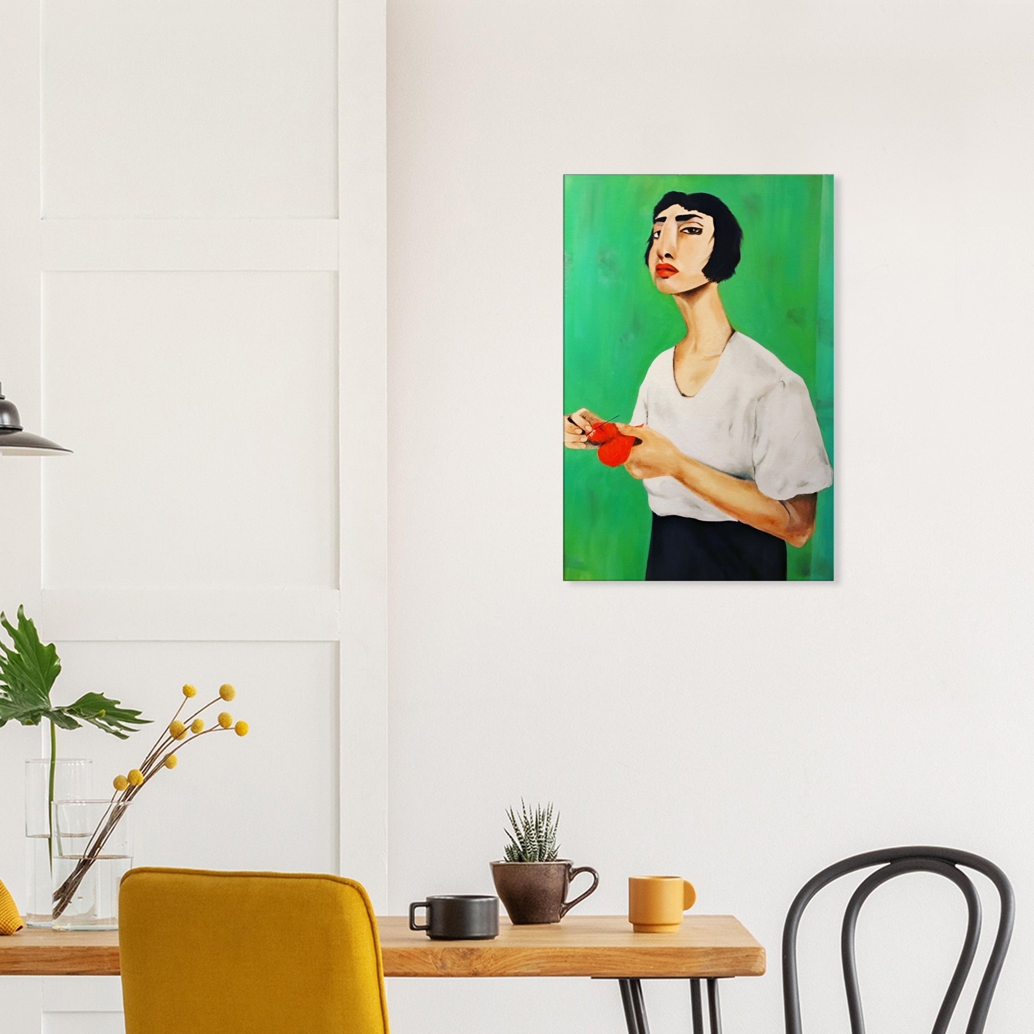 STITCHING MY LIFE TOGETHER - Canvas Art