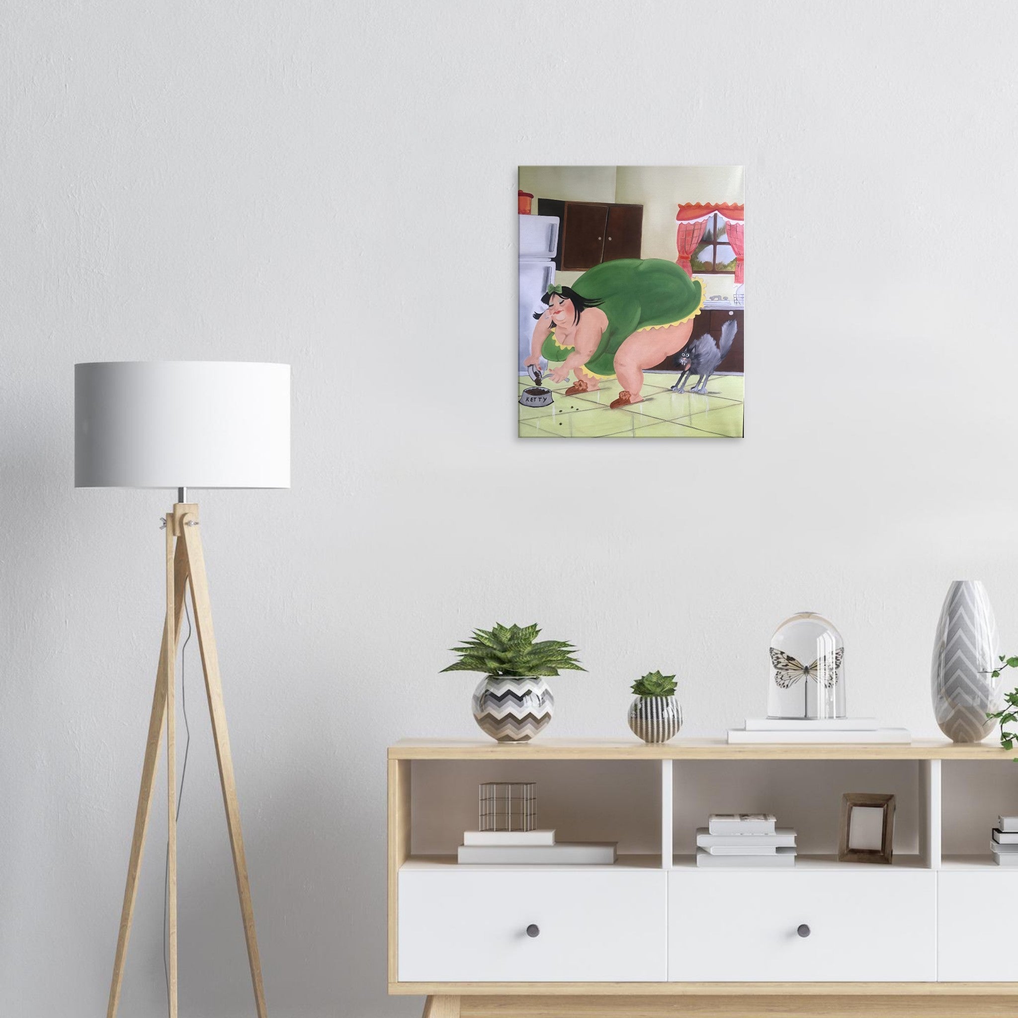 DINNER TIME - Canvas Art