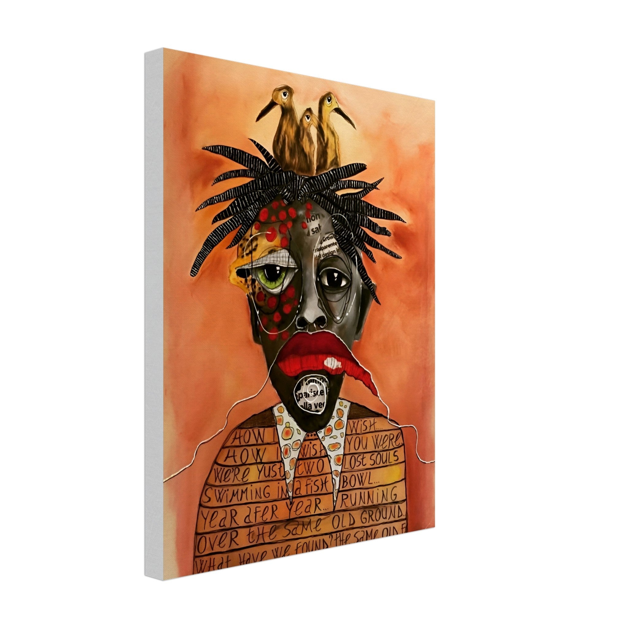 WISH YOU WERE HERE - Canvas Print