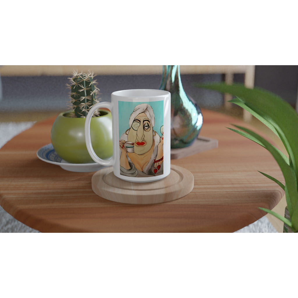 SELF CARE - Ceramic Mug (15oz )