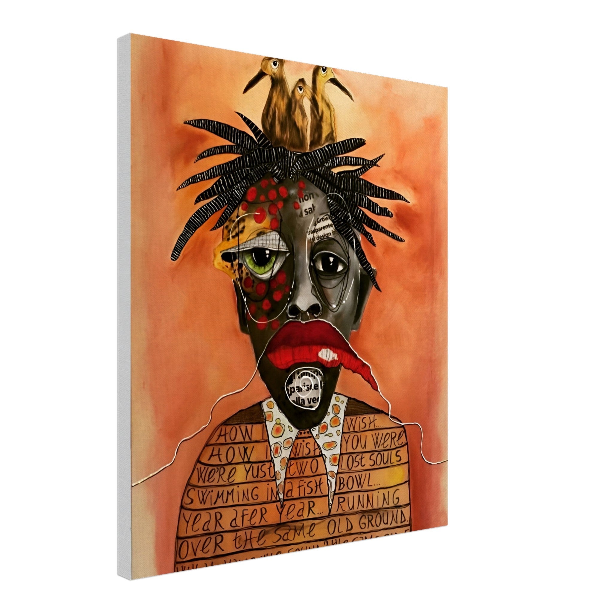 WISH YOU WERE HERE - Canvas Print