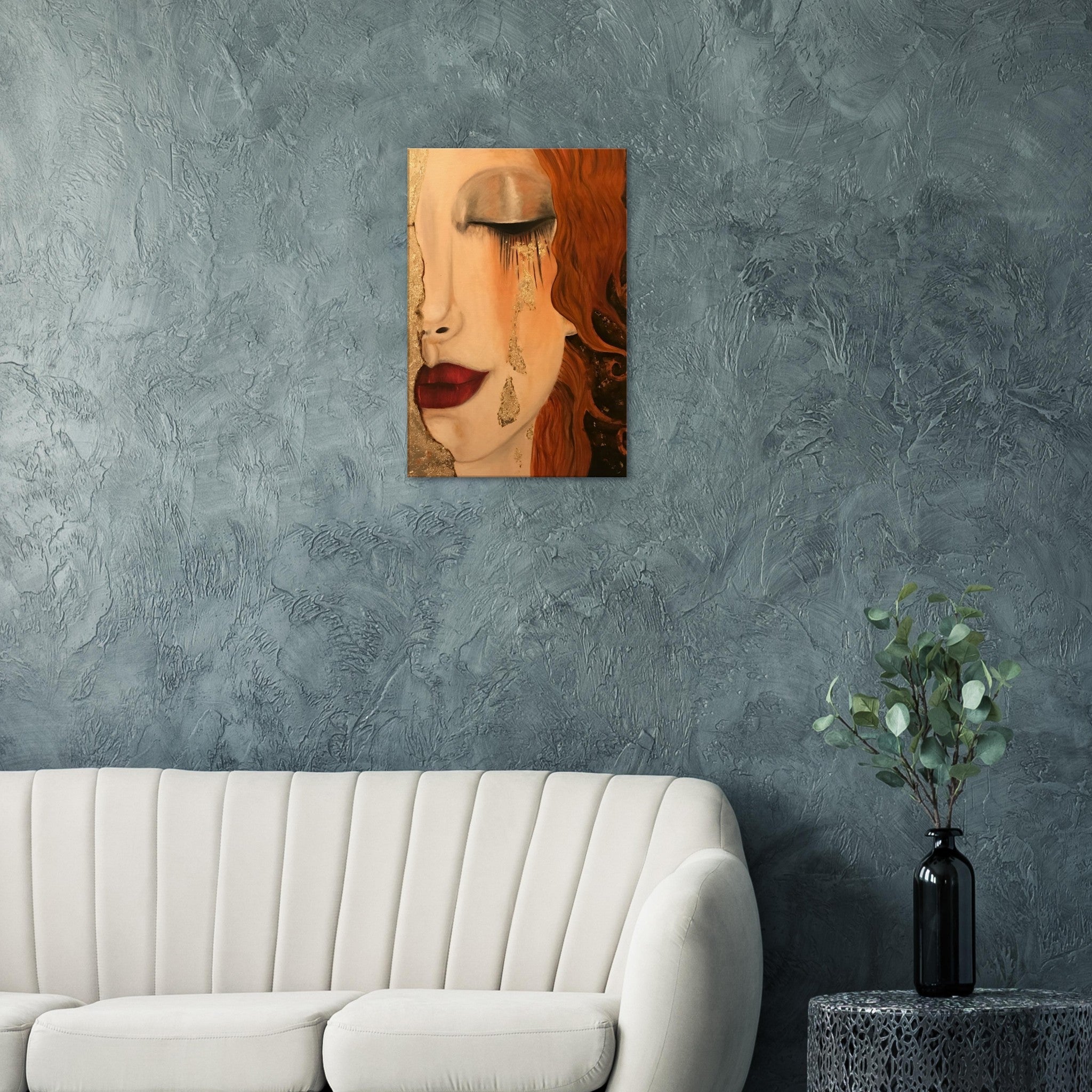 GOLDEN TEARS - Canvas Art