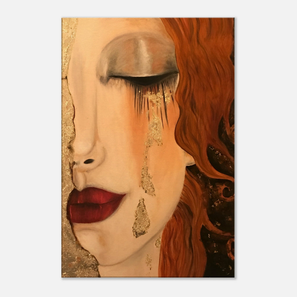 GOLDEN TEARS - Canvas Art