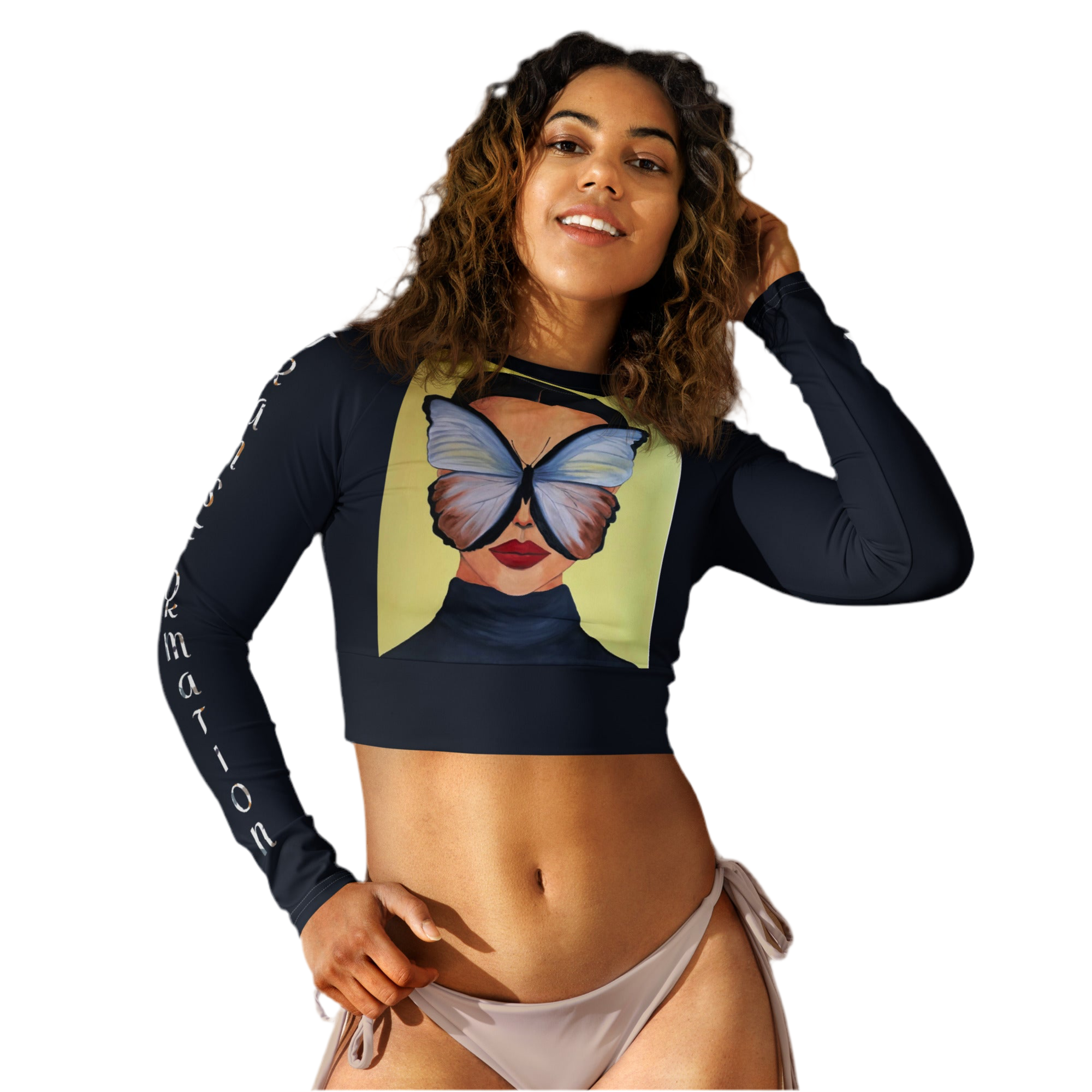 TRANSFORMATION - RECYCLED CROP TOP