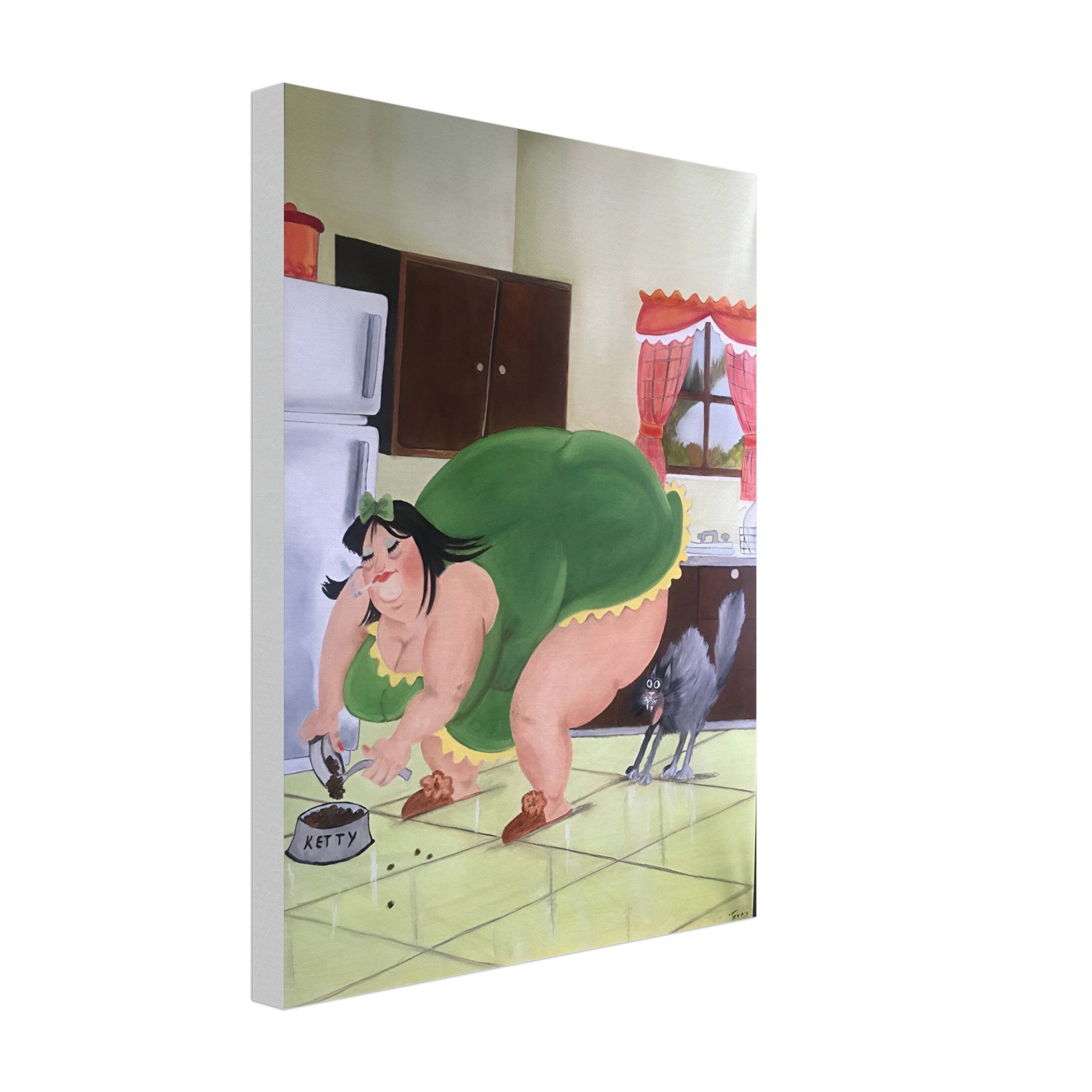 DINNER TIME - Canvas Art