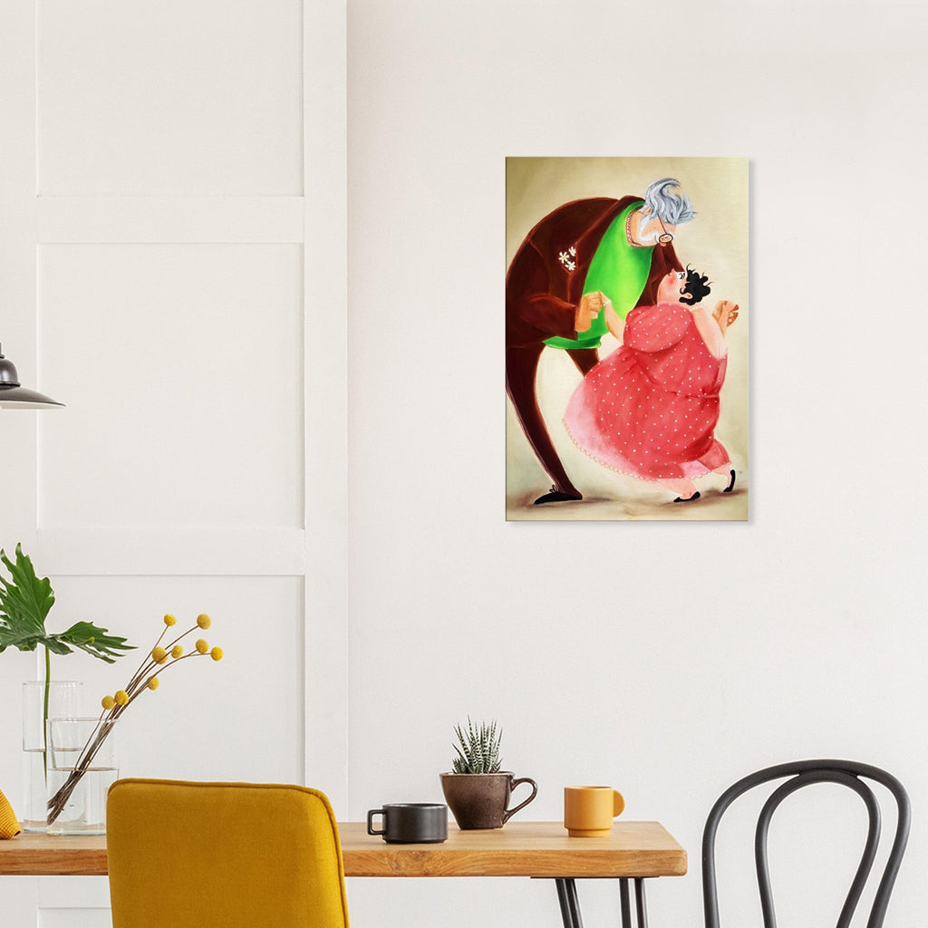 LIVE, LOVE & DANCE WITH ME  - Canvas Art