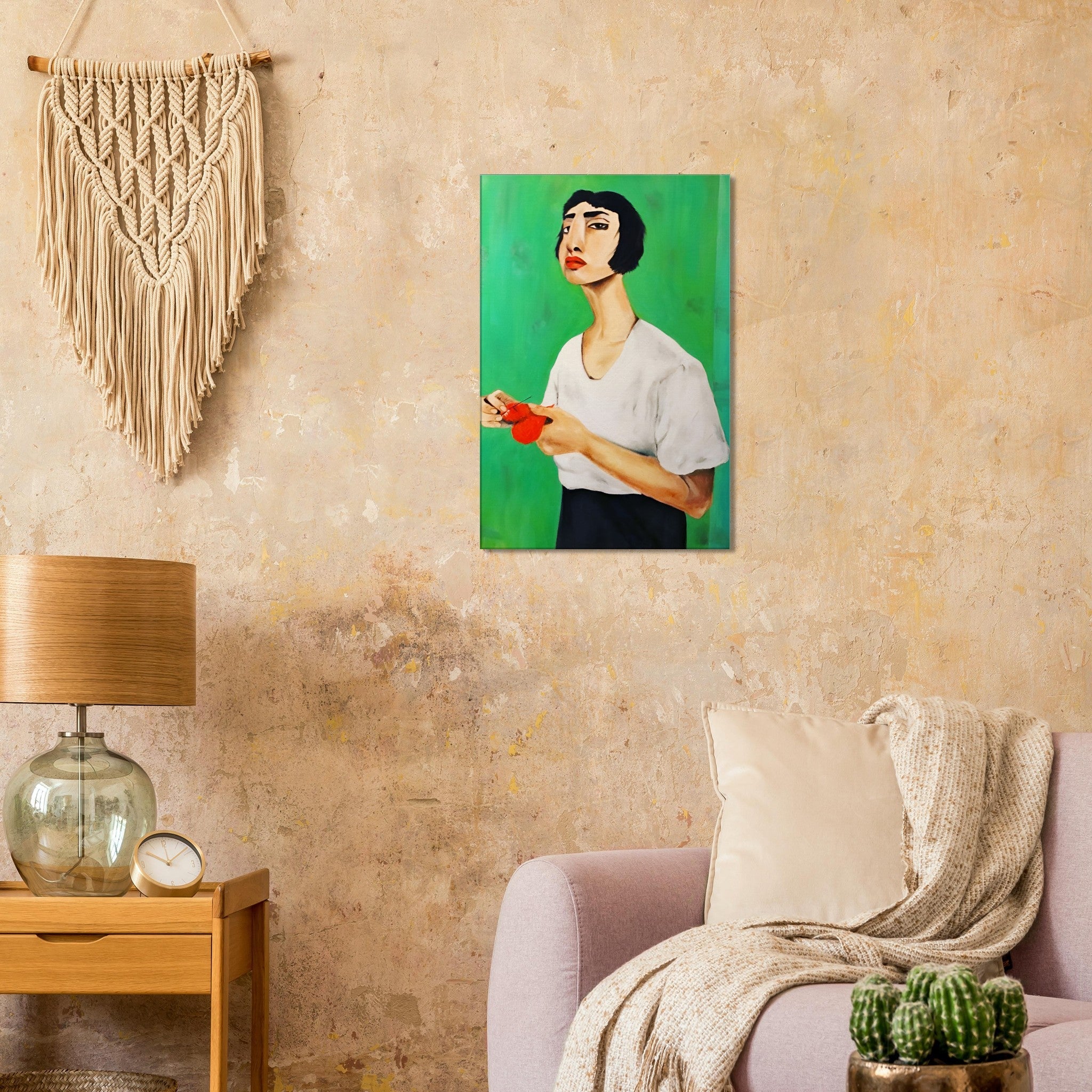 STITCHING MY LIFE TOGETHER - Canvas Art