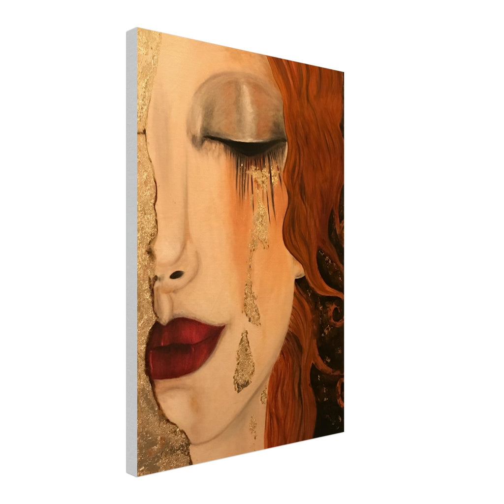 GOLDEN TEARS - Canvas Art