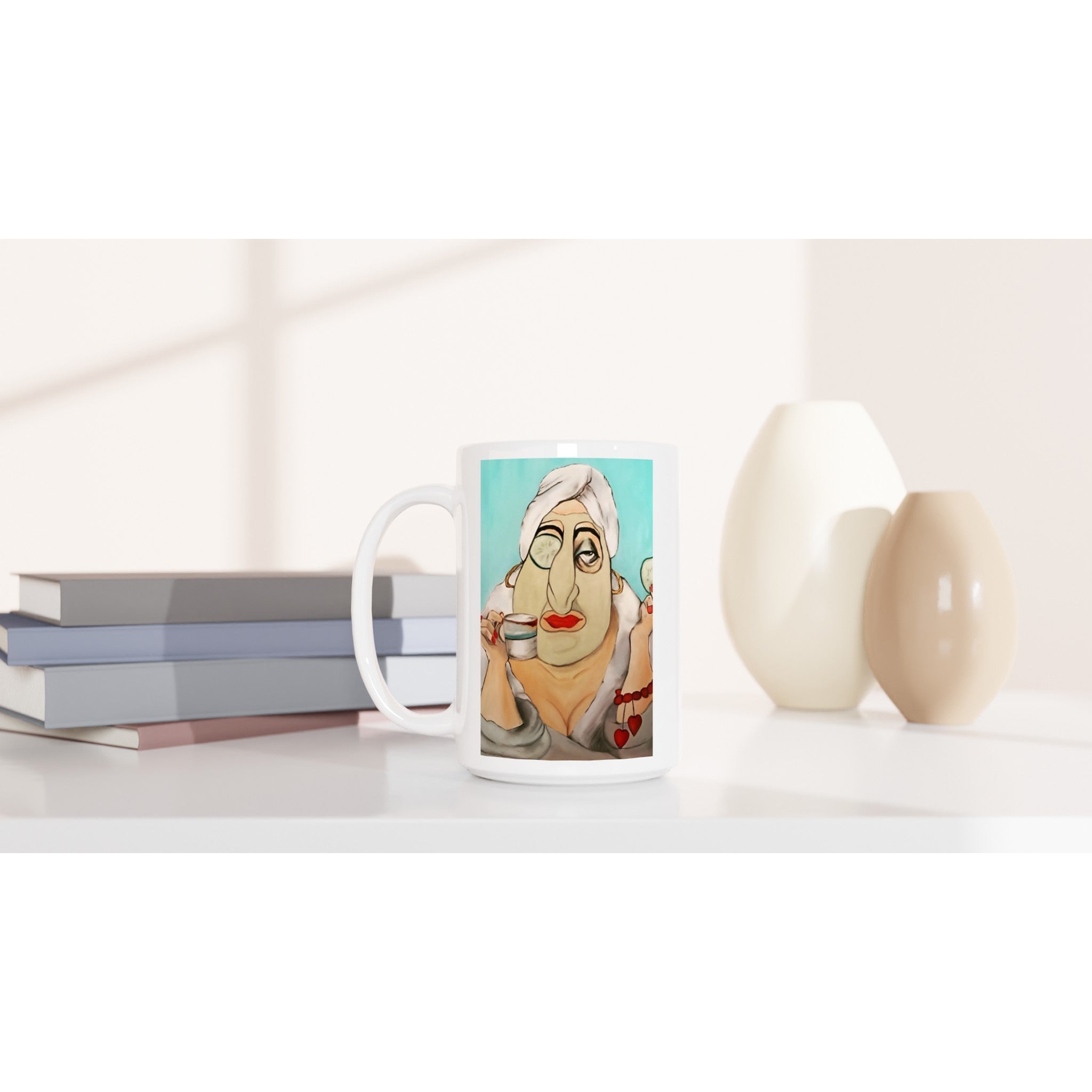 SELF CARE - Ceramic Mug (15oz )