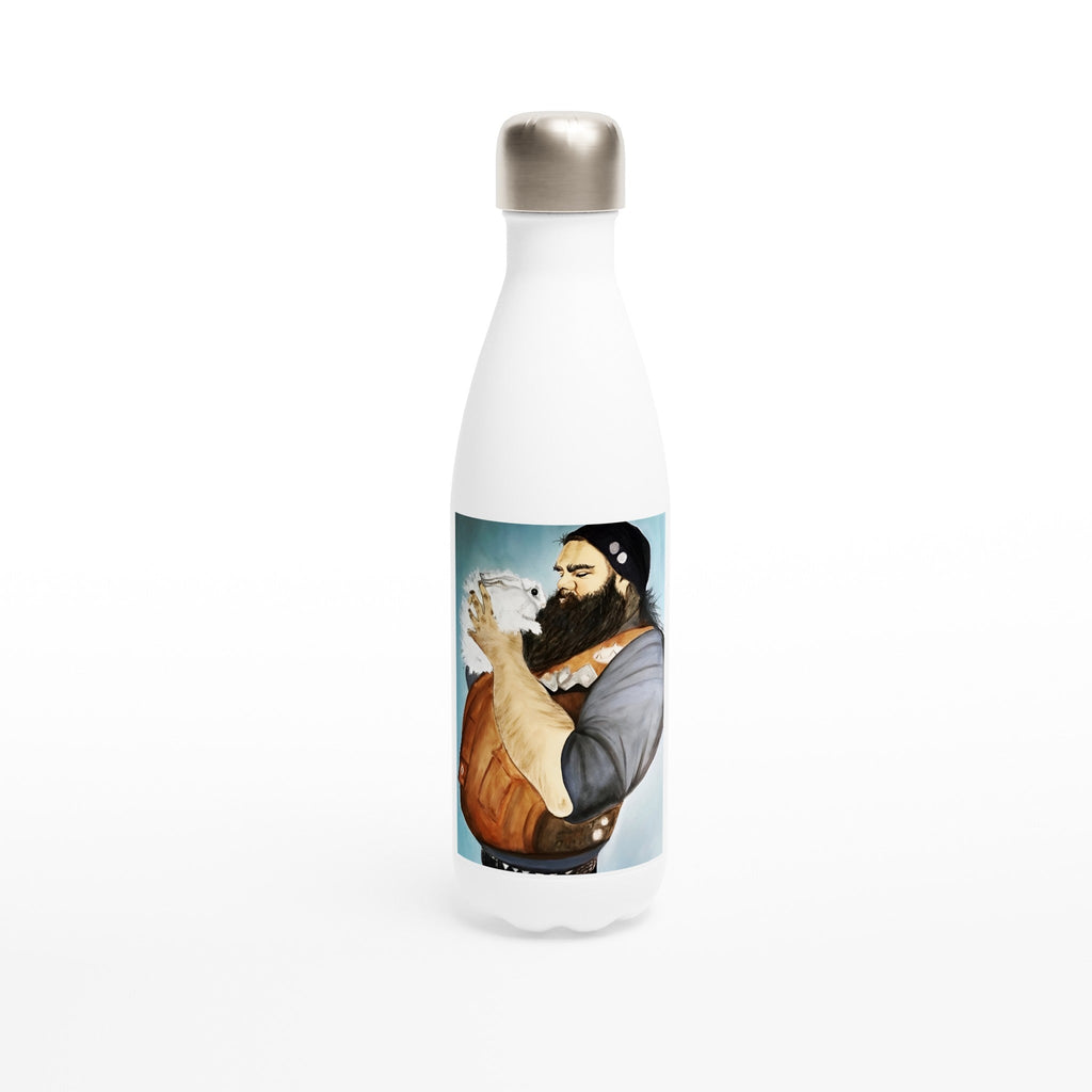 GENTLE GIANT - White 17oz Stainless Steel Water Bottle