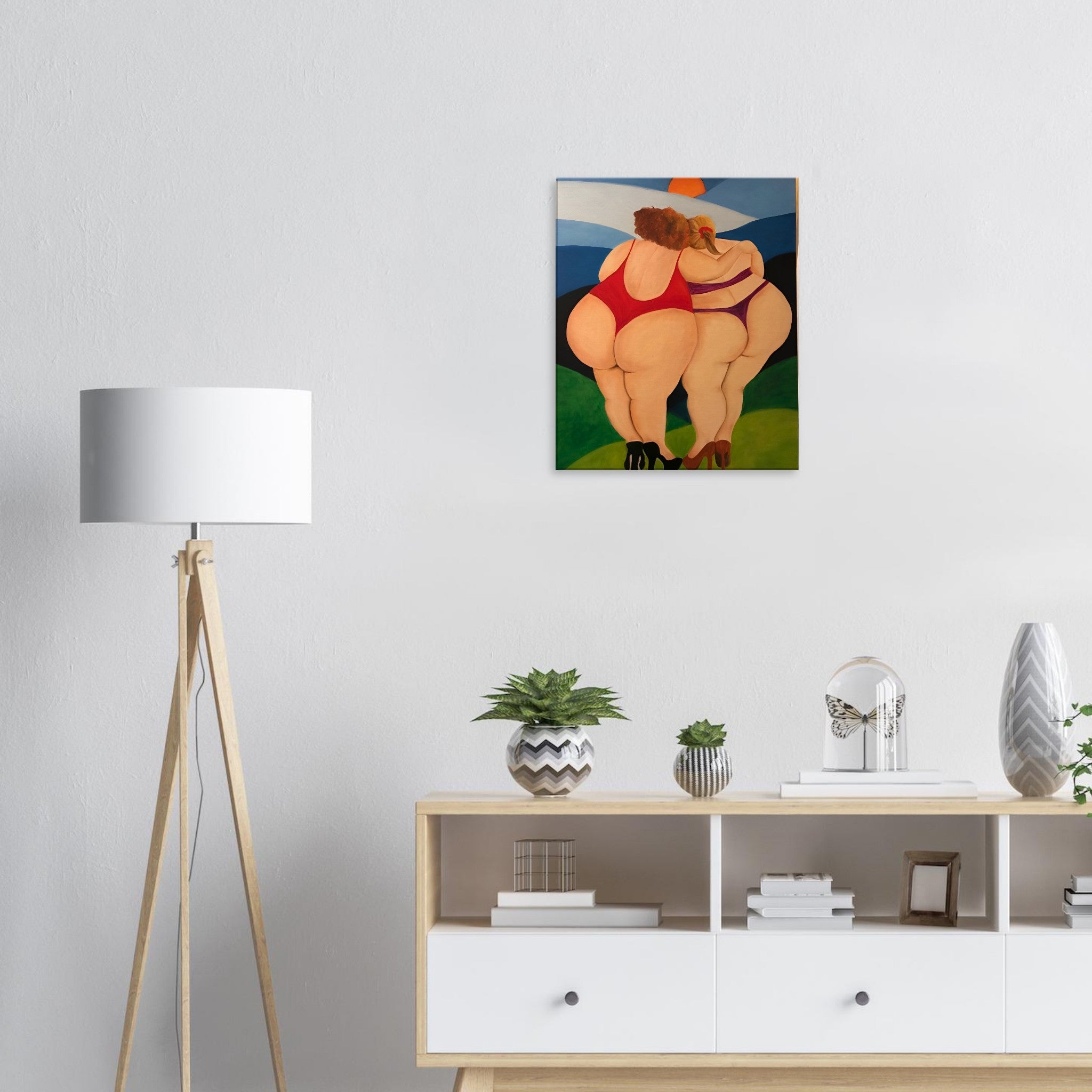 DOUBLE TROUBLE - Canvas Art