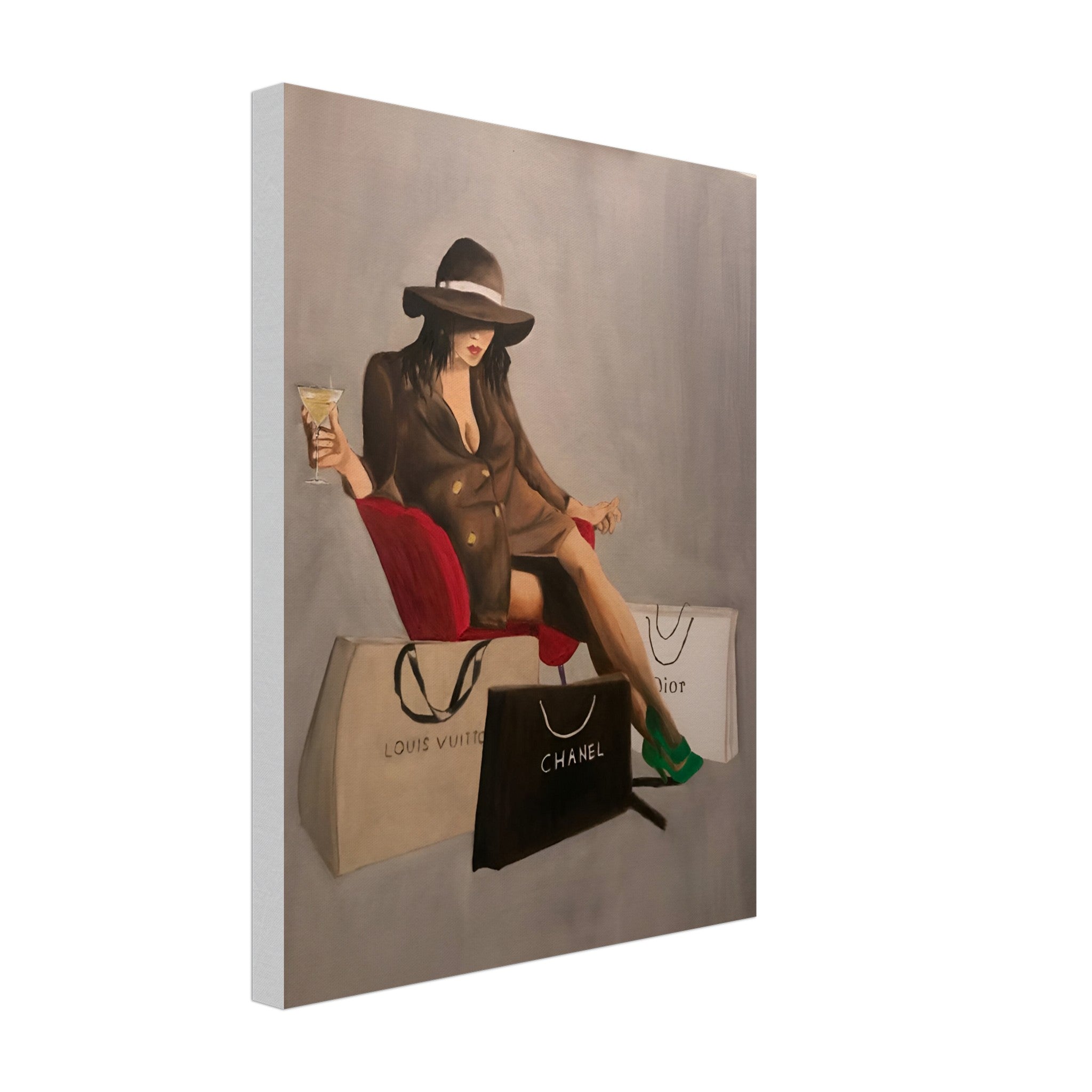 RETAIL THERAPY - Canvas Art