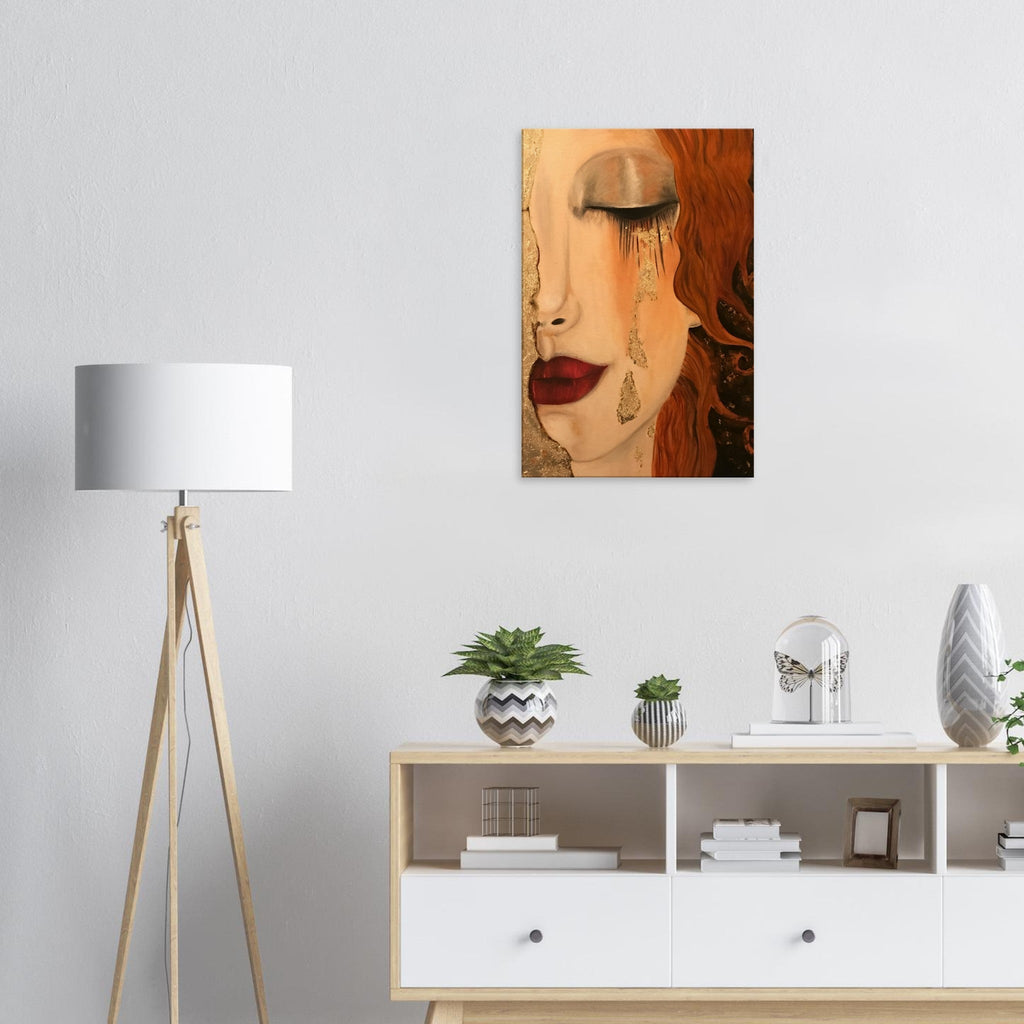 GOLDEN TEARS - Canvas Art