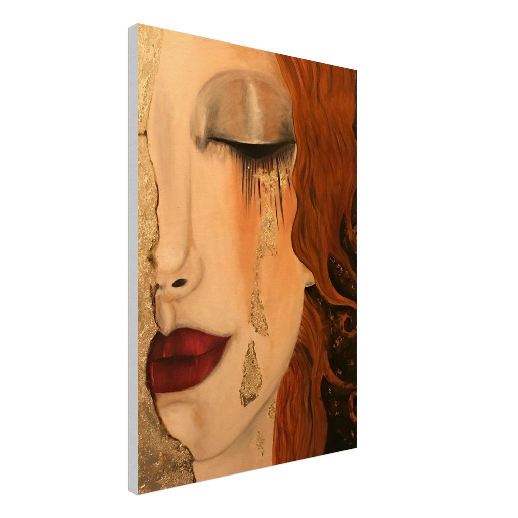 GOLDEN TEARS - Canvas Art