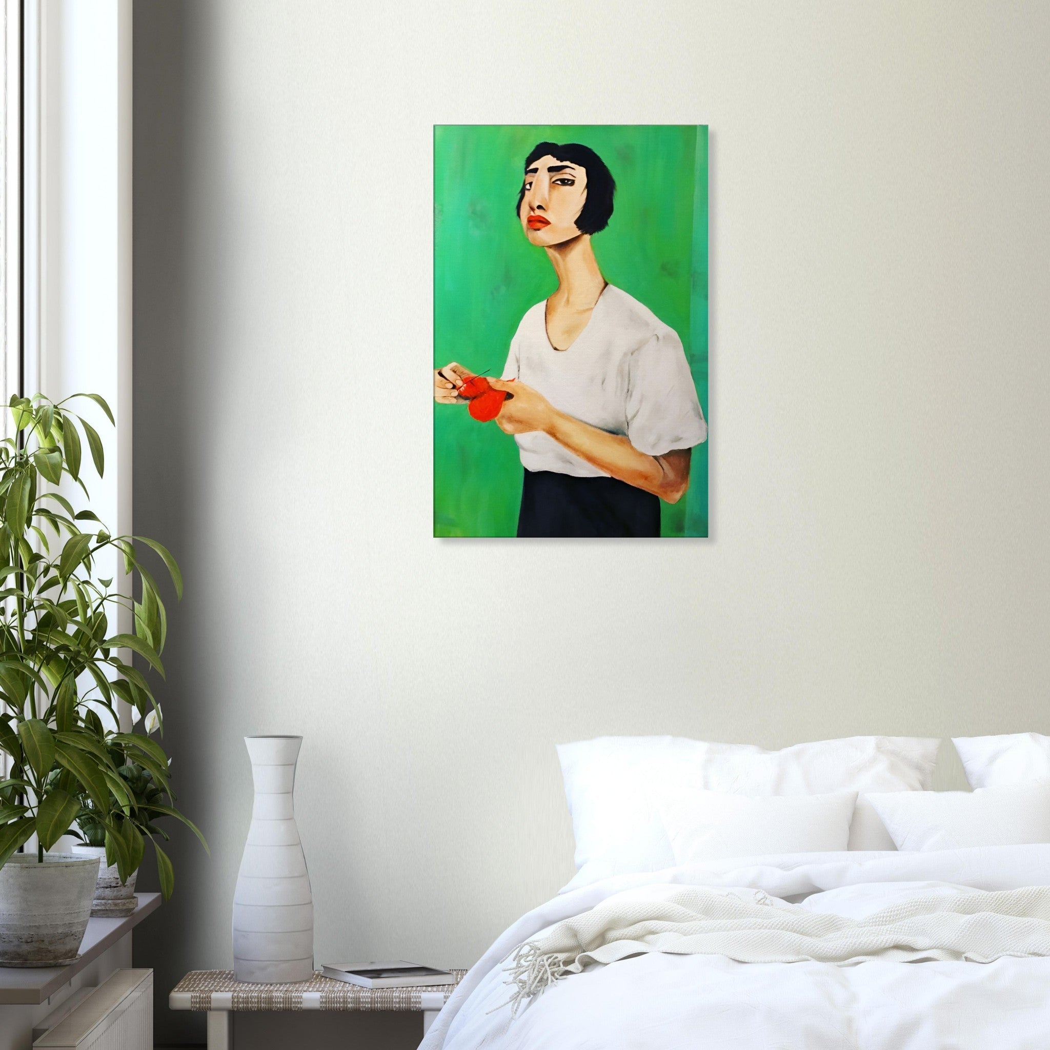 STITCHING MY LIFE TOGETHER - Canvas Art