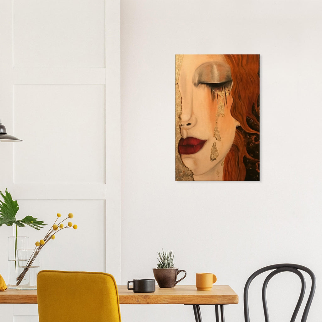 GOLDEN TEARS - Canvas Art