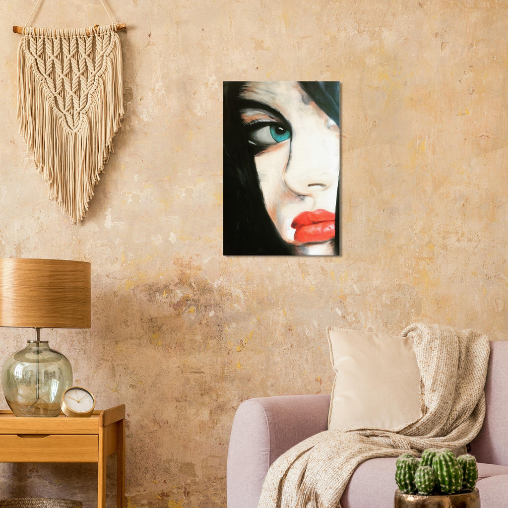 THE LOOK OF DOUBT - Canvas Art
