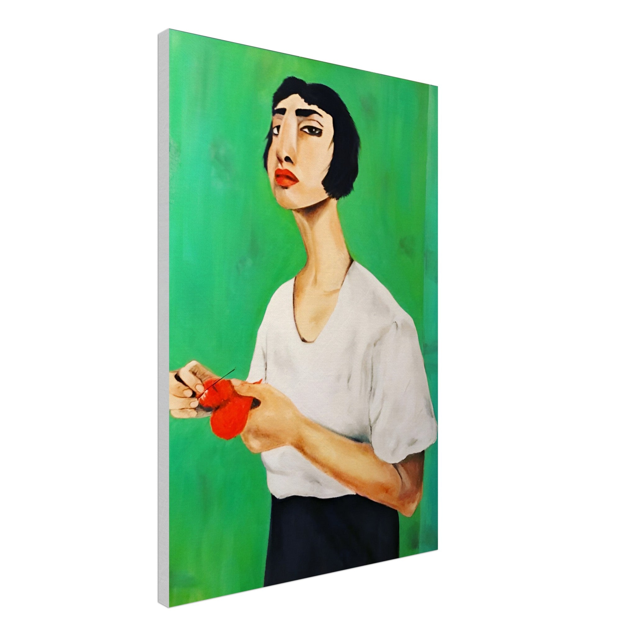 STITCHING MY LIFE TOGETHER - Canvas Art