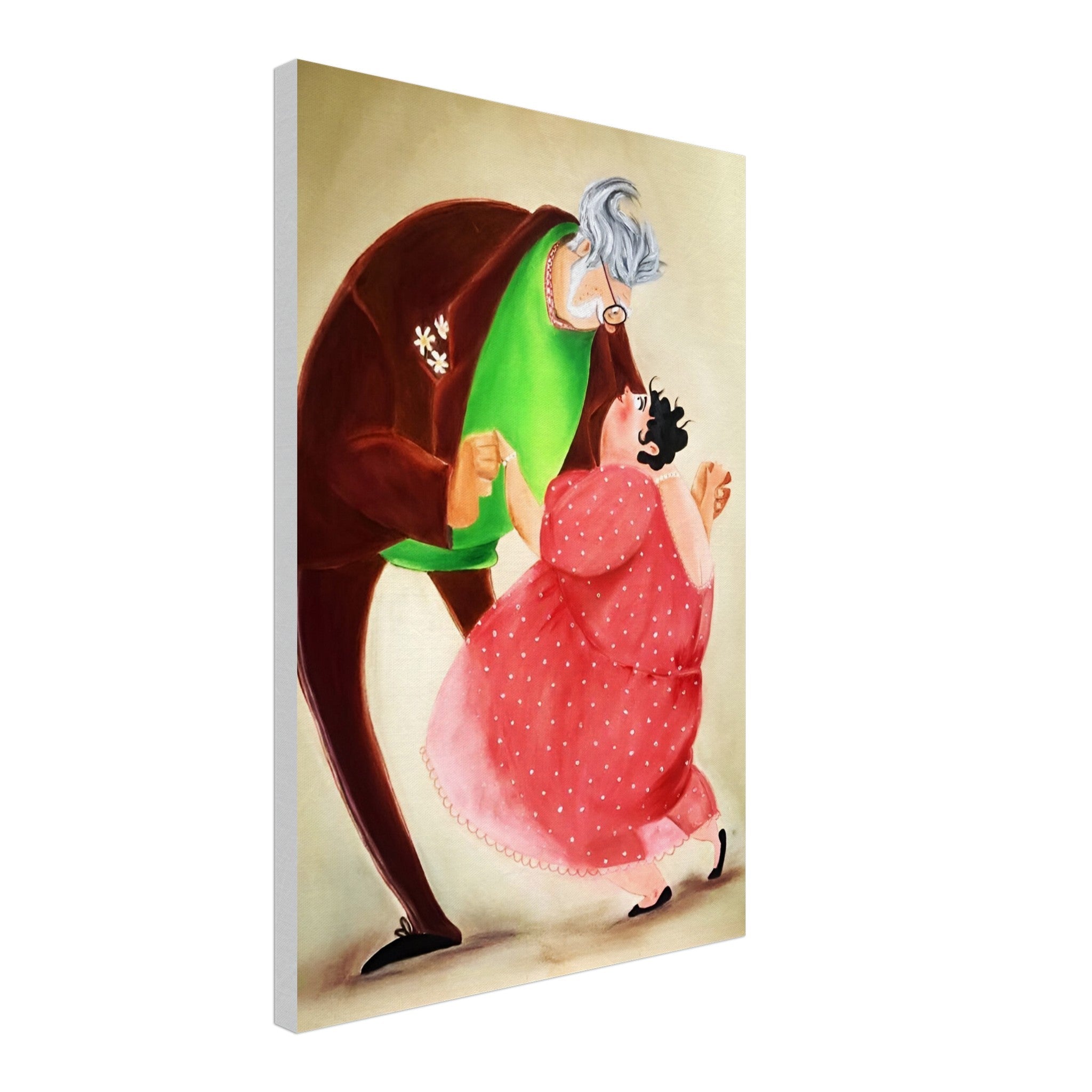 LIVE, LOVE & DANCE WITH ME  - Canvas Art