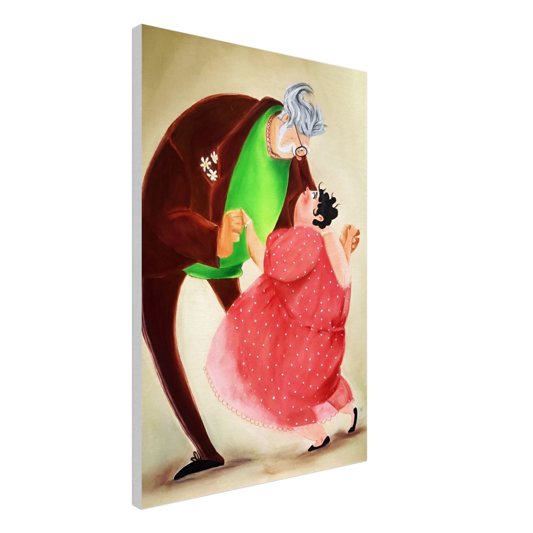 LIVE, LOVE & DANCE WITH ME  - Canvas Art