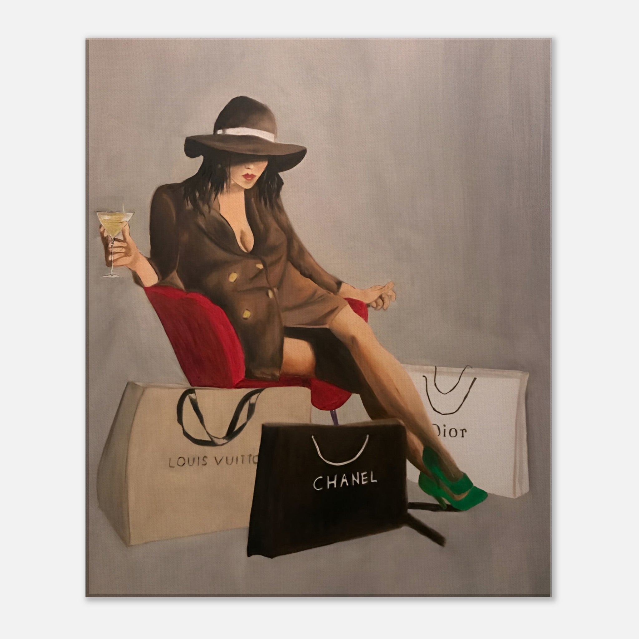 RETAIL THERAPY - Canvas Art