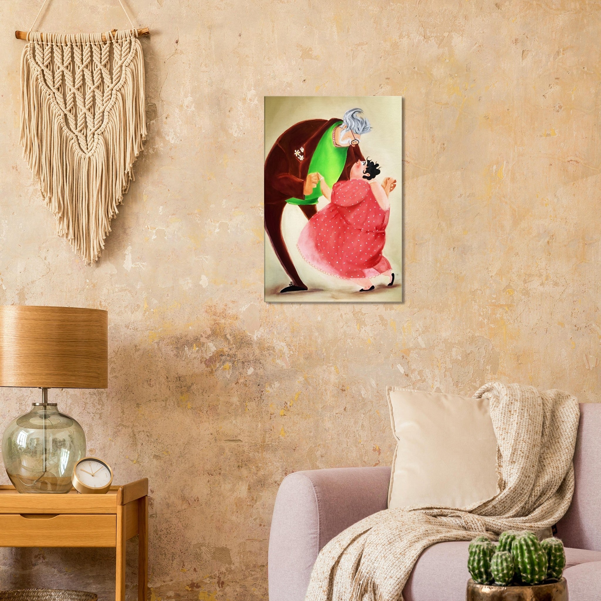 LIVE, LOVE & DANCE WITH ME  - Canvas Art