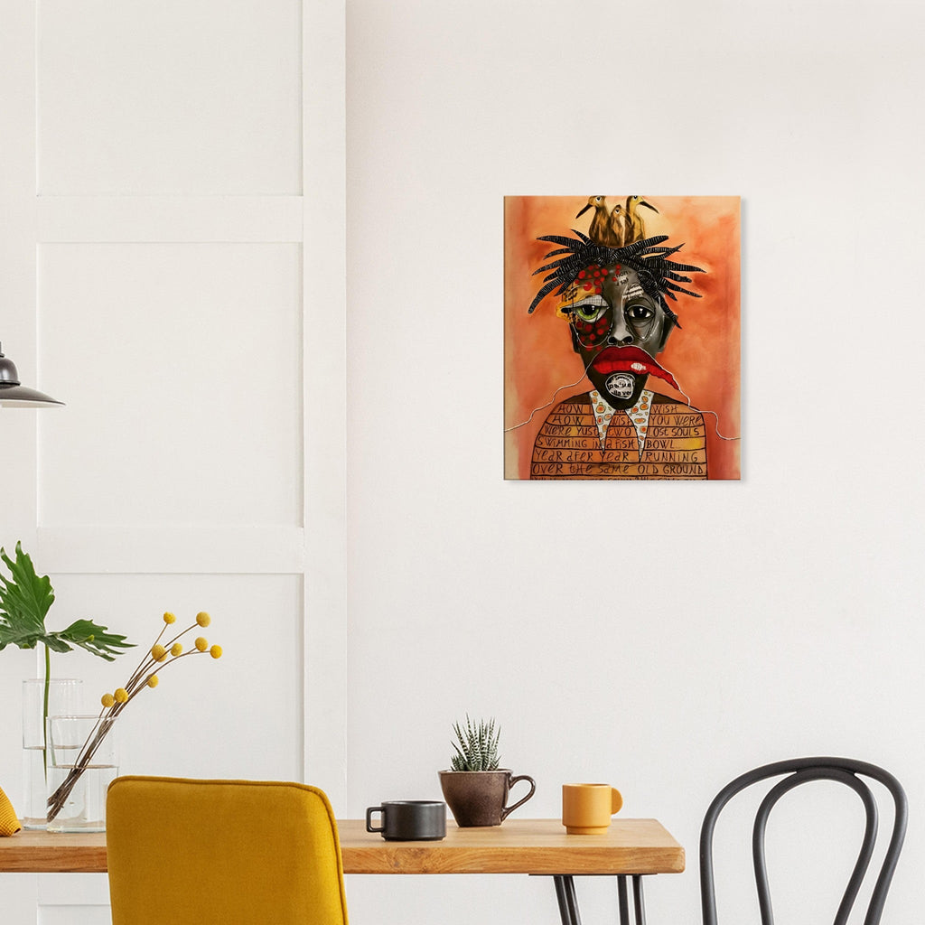 WISH YOU WERE HERE - Canvas Print