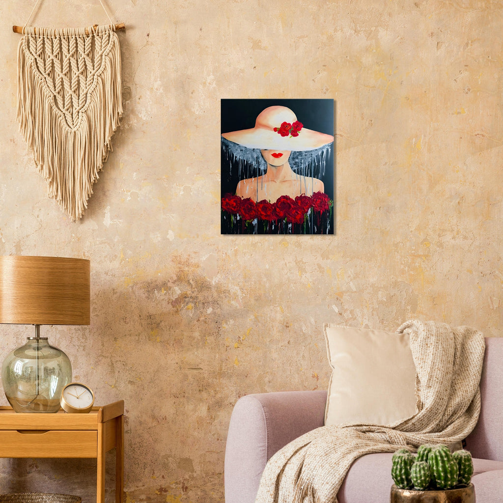 BED OF ROSES - Canvas Art