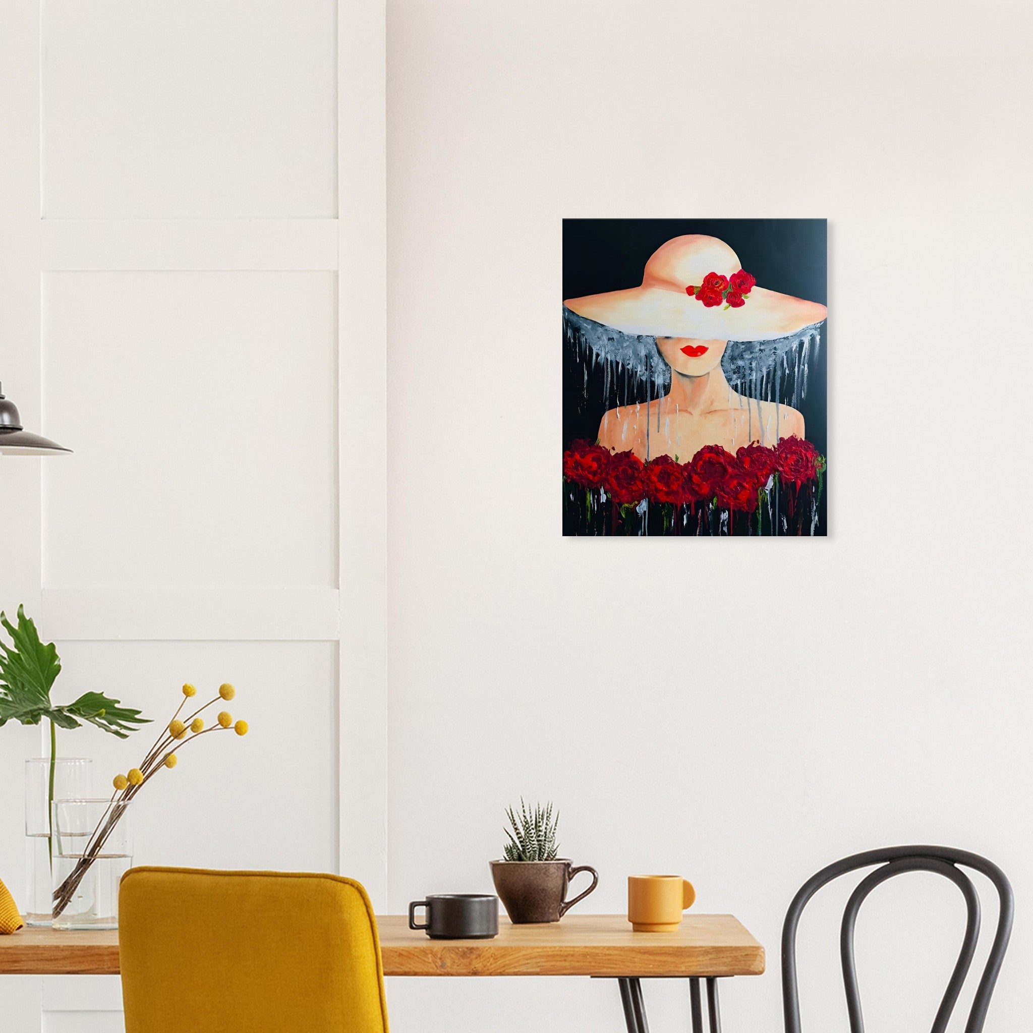 BED OF ROSES - Canvas Art