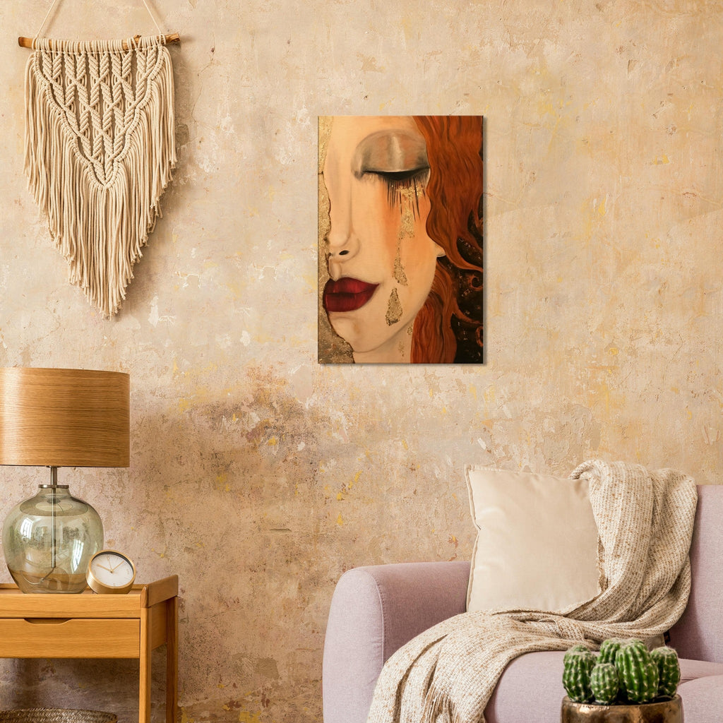 GOLDEN TEARS - Canvas Art