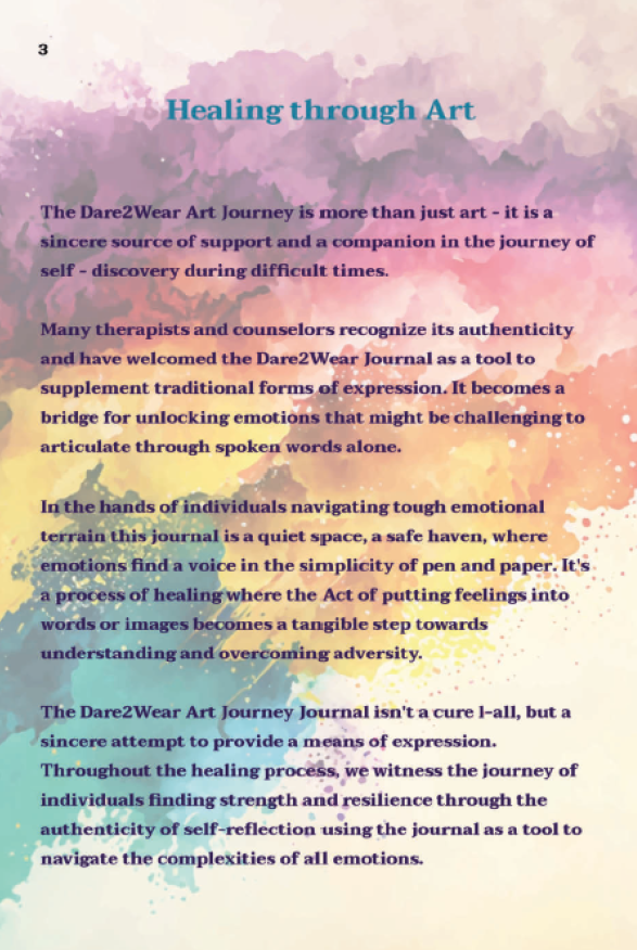 DARE2WEAR - Journey Journal Volume 1 (Digital)