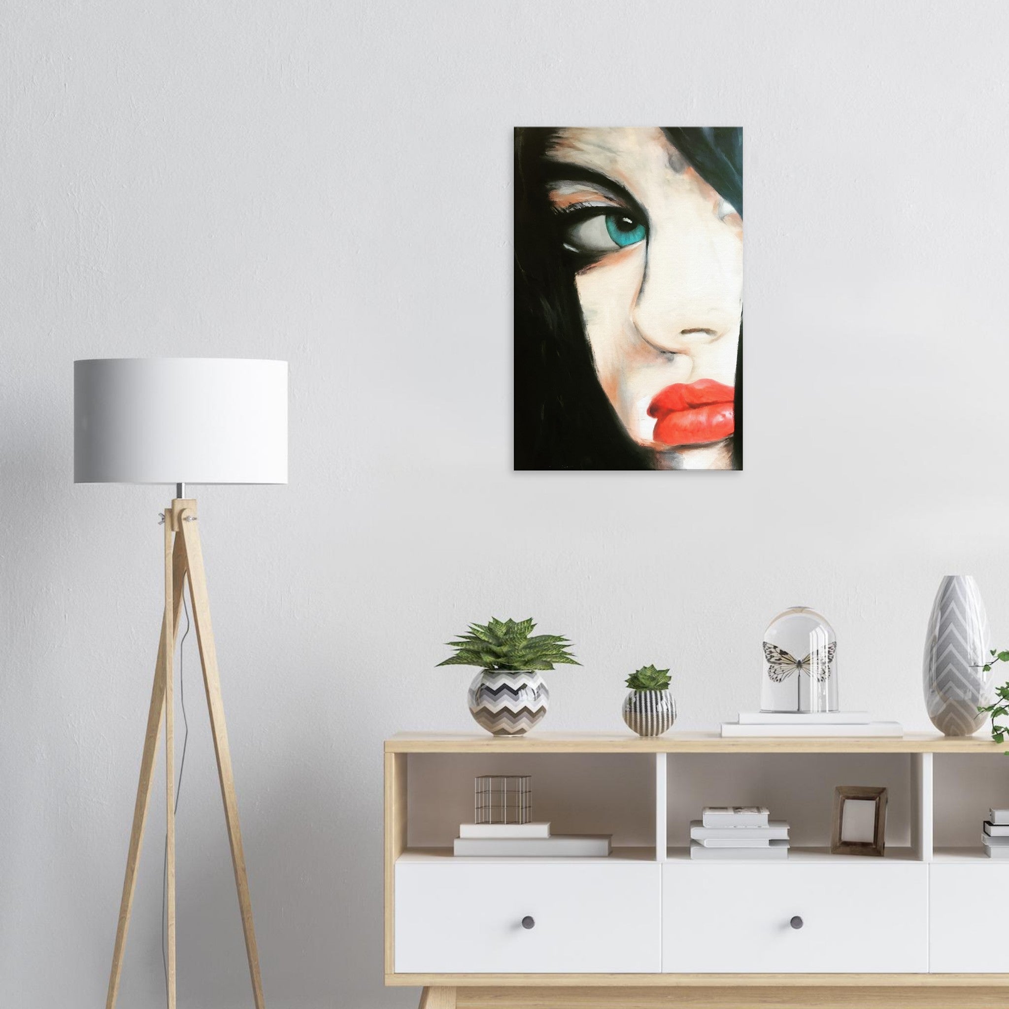 THE LOOK OF DOUBT - Canvas Art