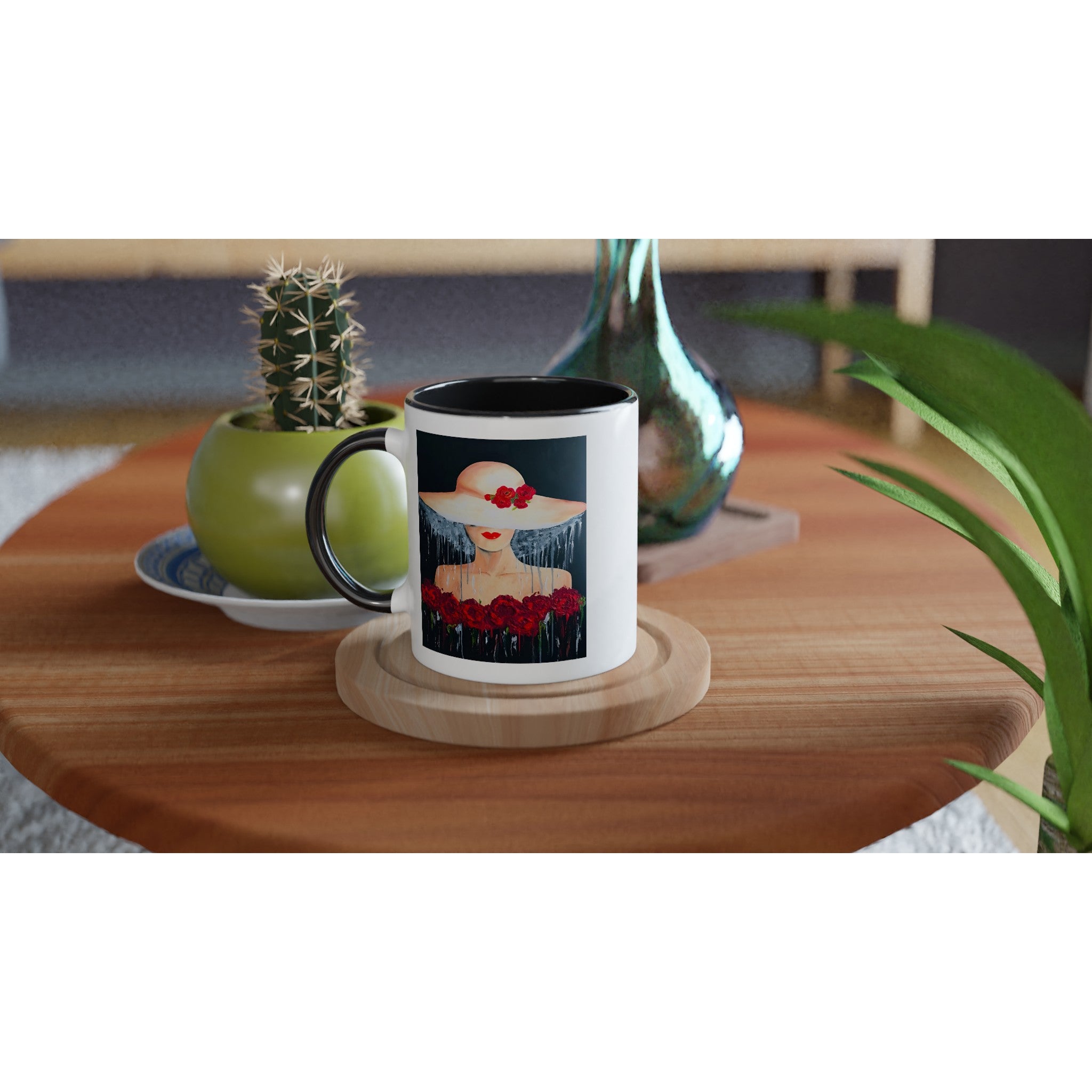 BED OF ROSES - Ceramic Mug (11oz)