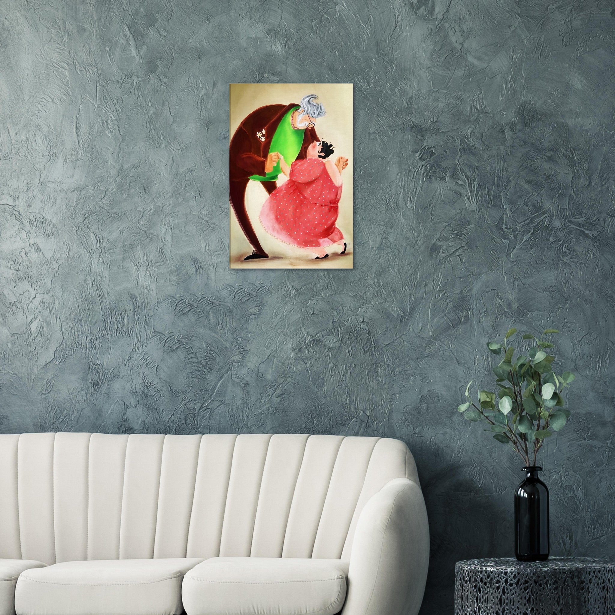 LIVE, LOVE & DANCE WITH ME  - Canvas Art
