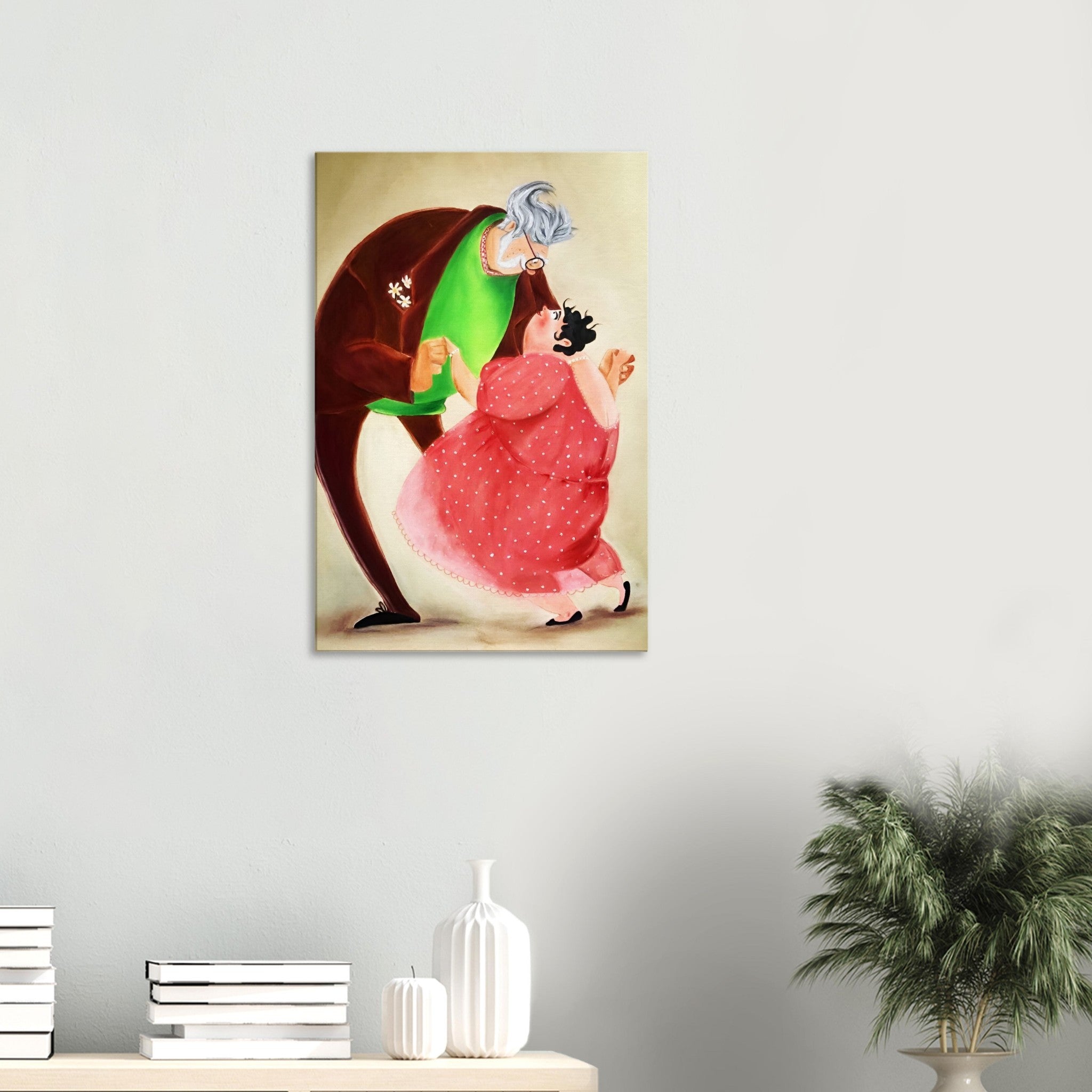 LIVE, LOVE & DANCE WITH ME  - Canvas Art