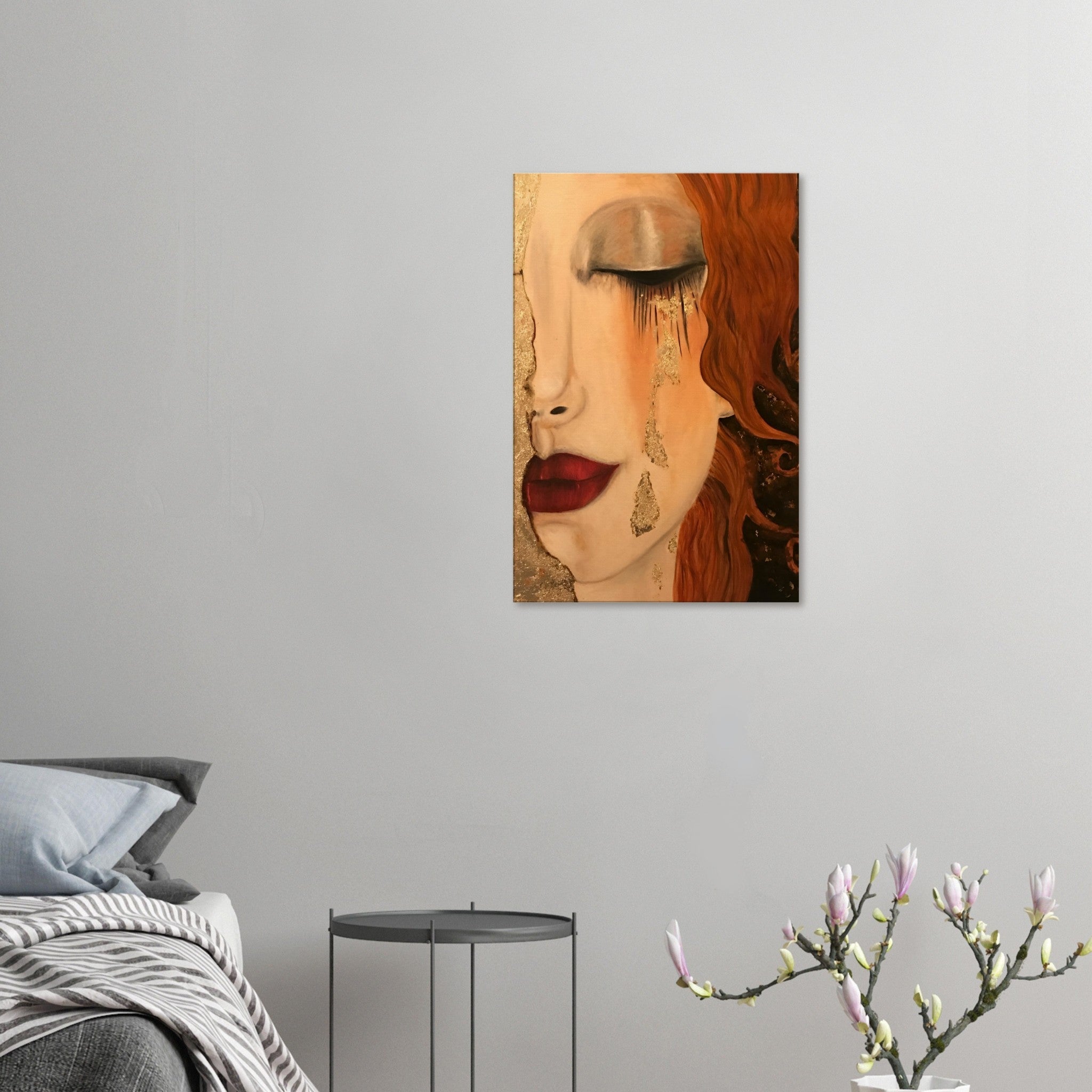 GOLDEN TEARS - Canvas Art