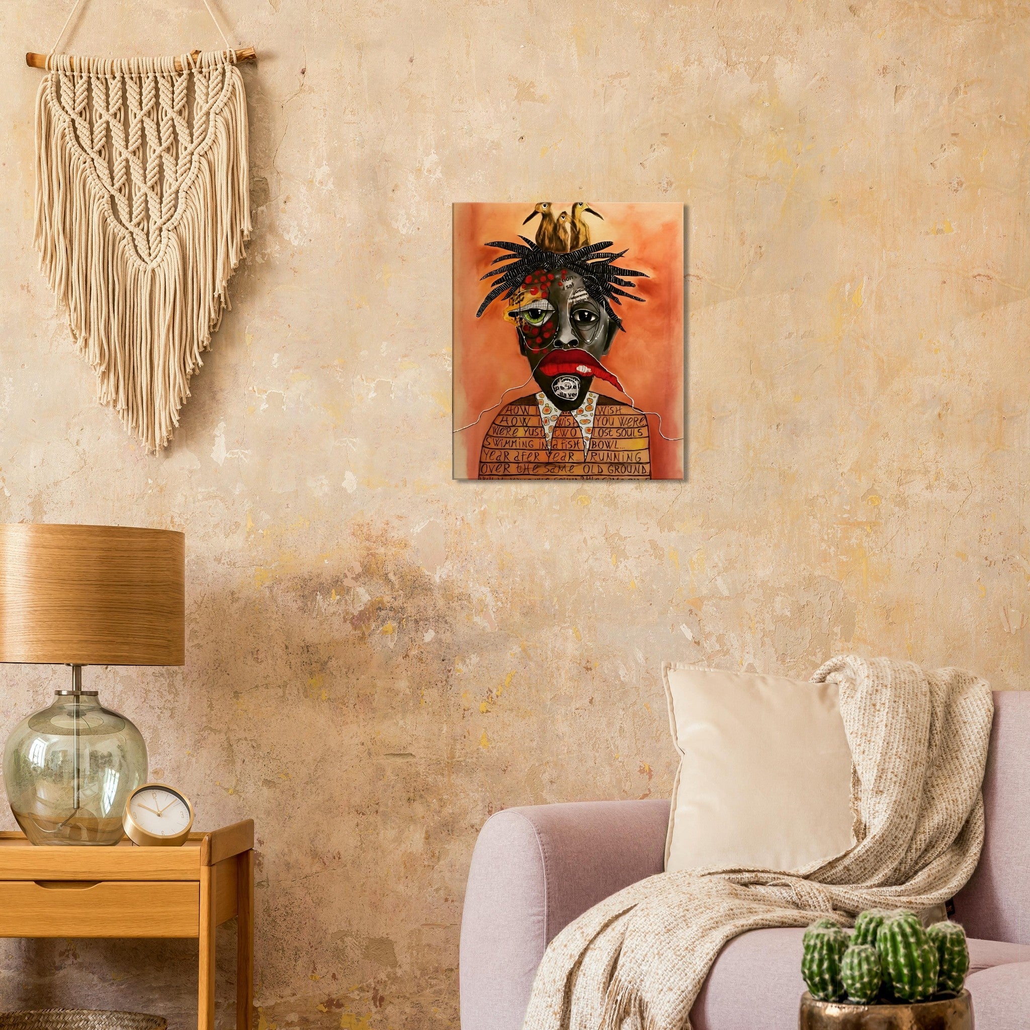 WISH YOU WERE HERE - Canvas Print