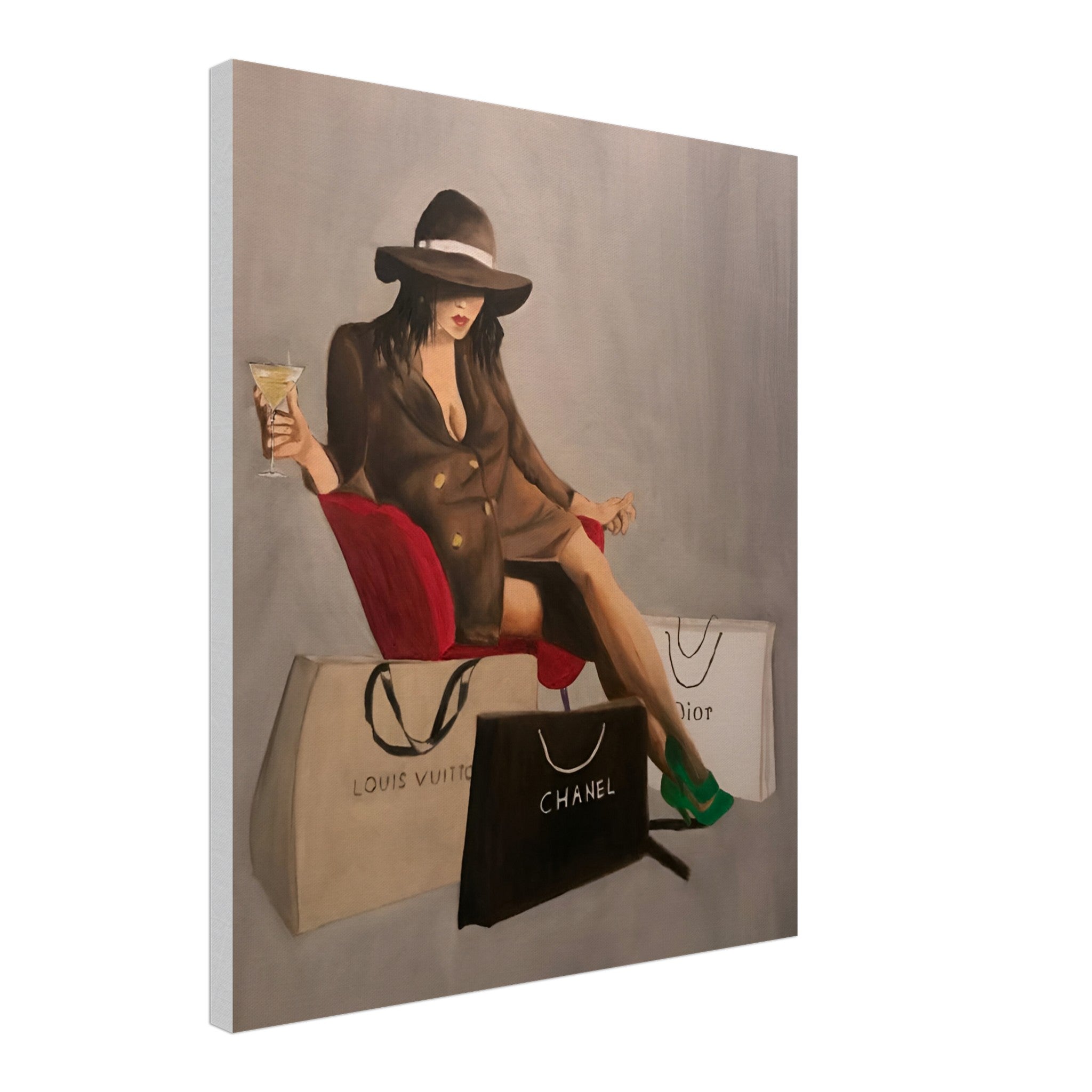 RETAIL THERAPY - Canvas Art