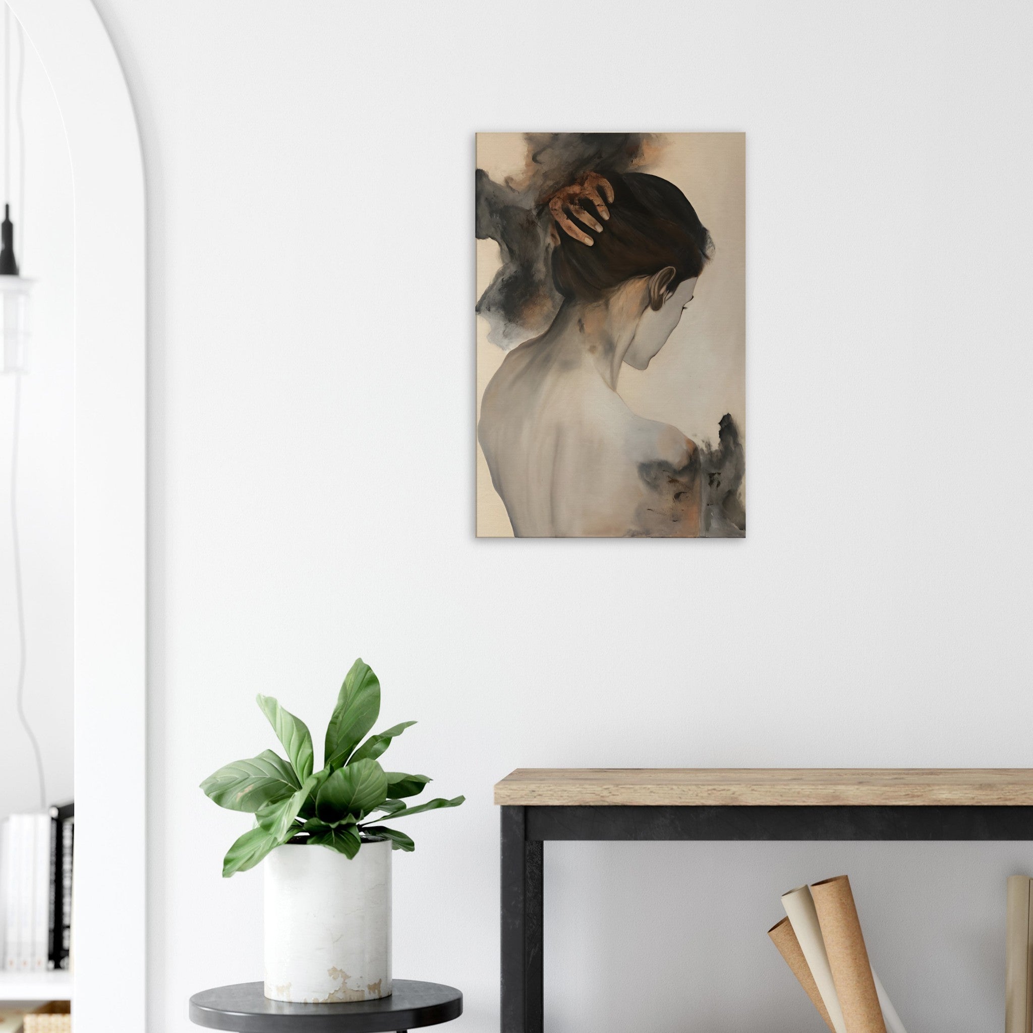 ANXIOUS  - Canvas Art