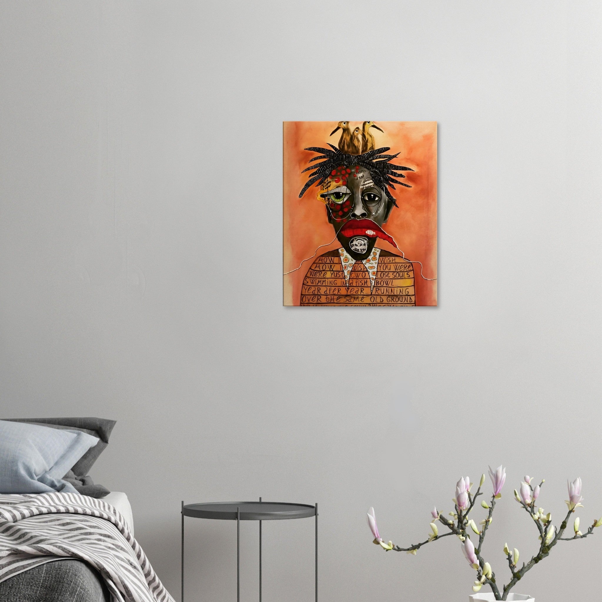 WISH YOU WERE HERE - Canvas Print