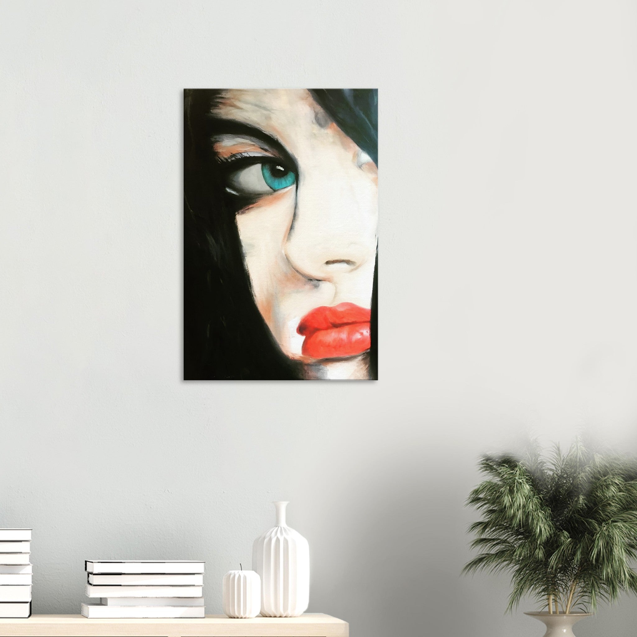 THE LOOK OF DOUBT - Canvas Art