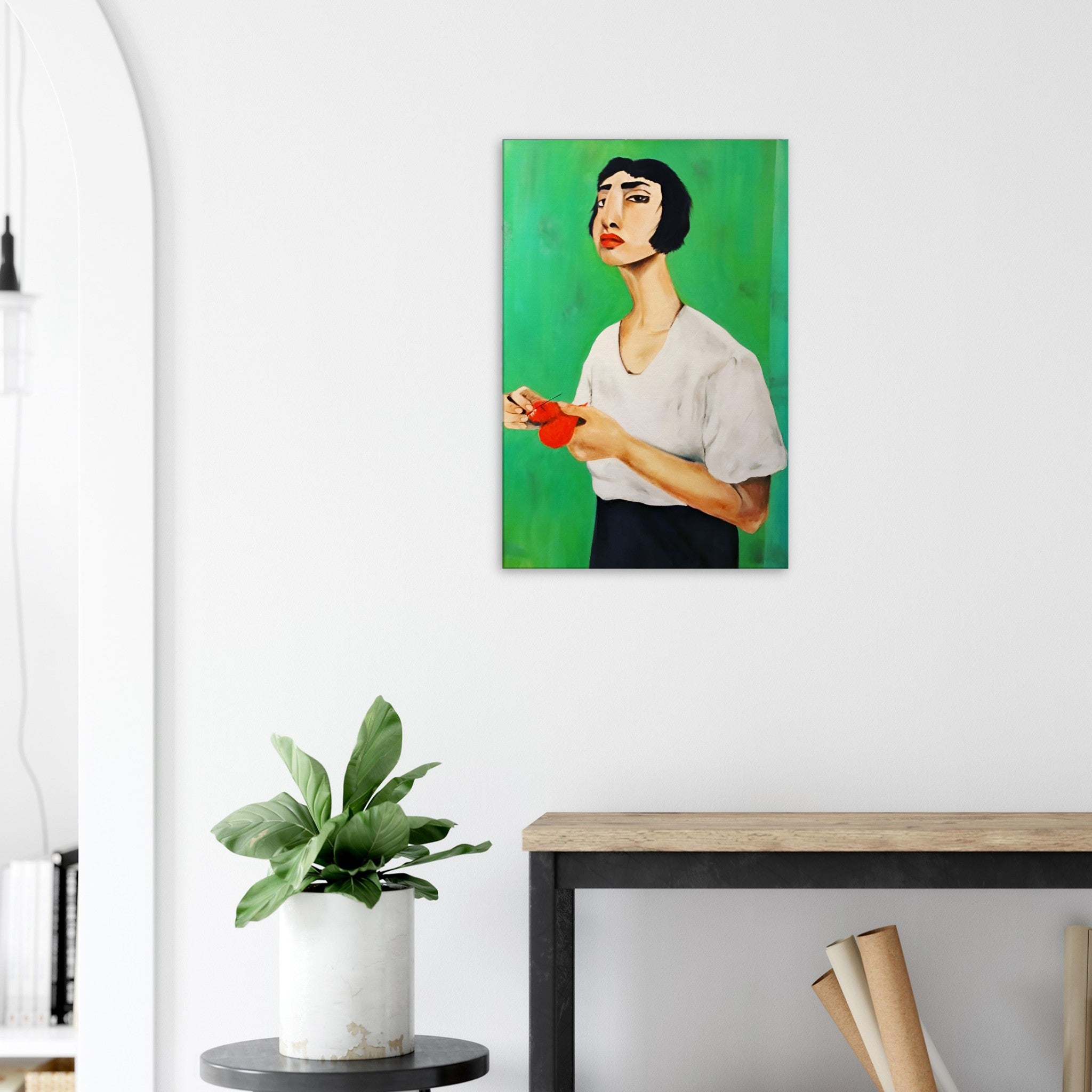 STITCHING MY LIFE TOGETHER - Canvas Art