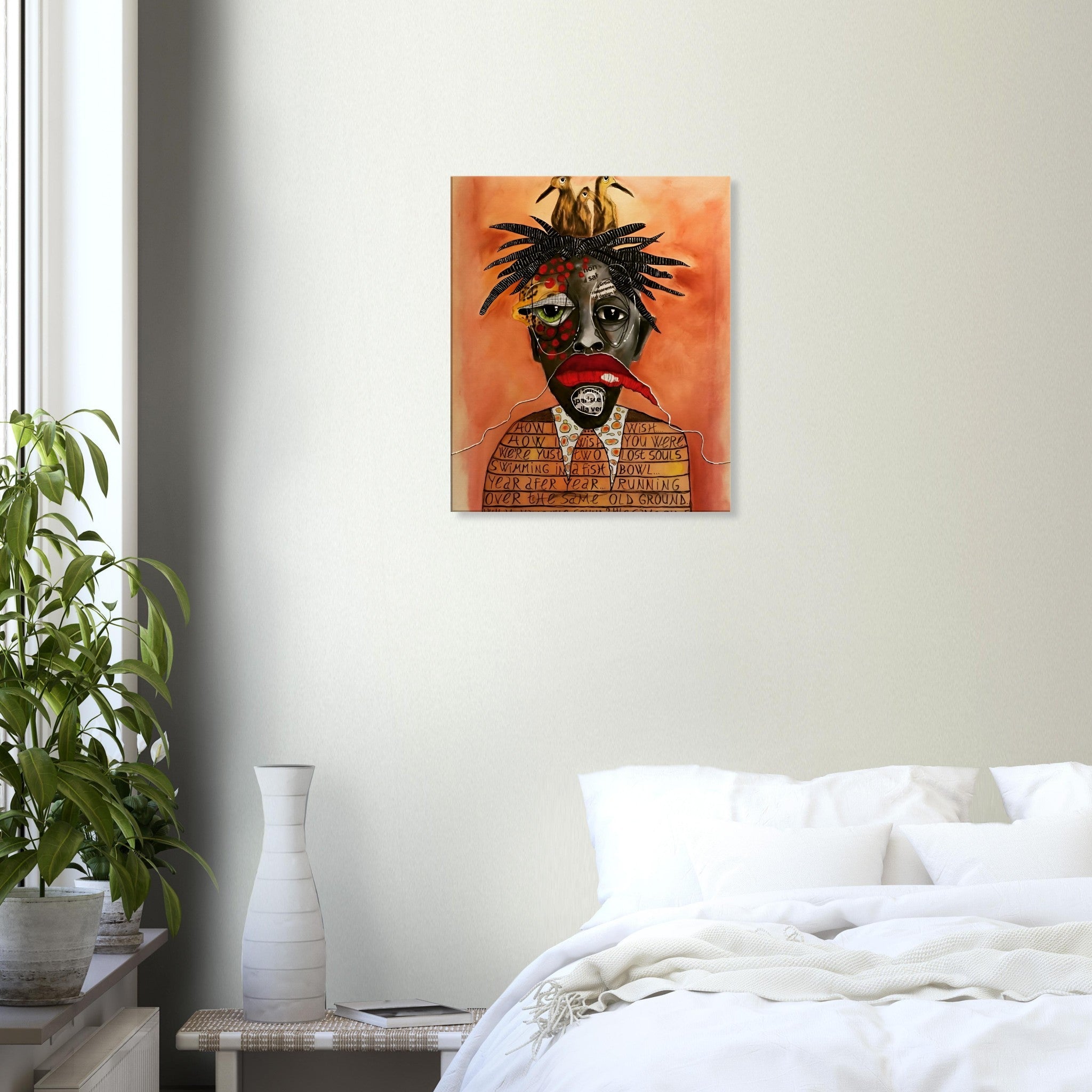 WISH YOU WERE HERE - Canvas Print