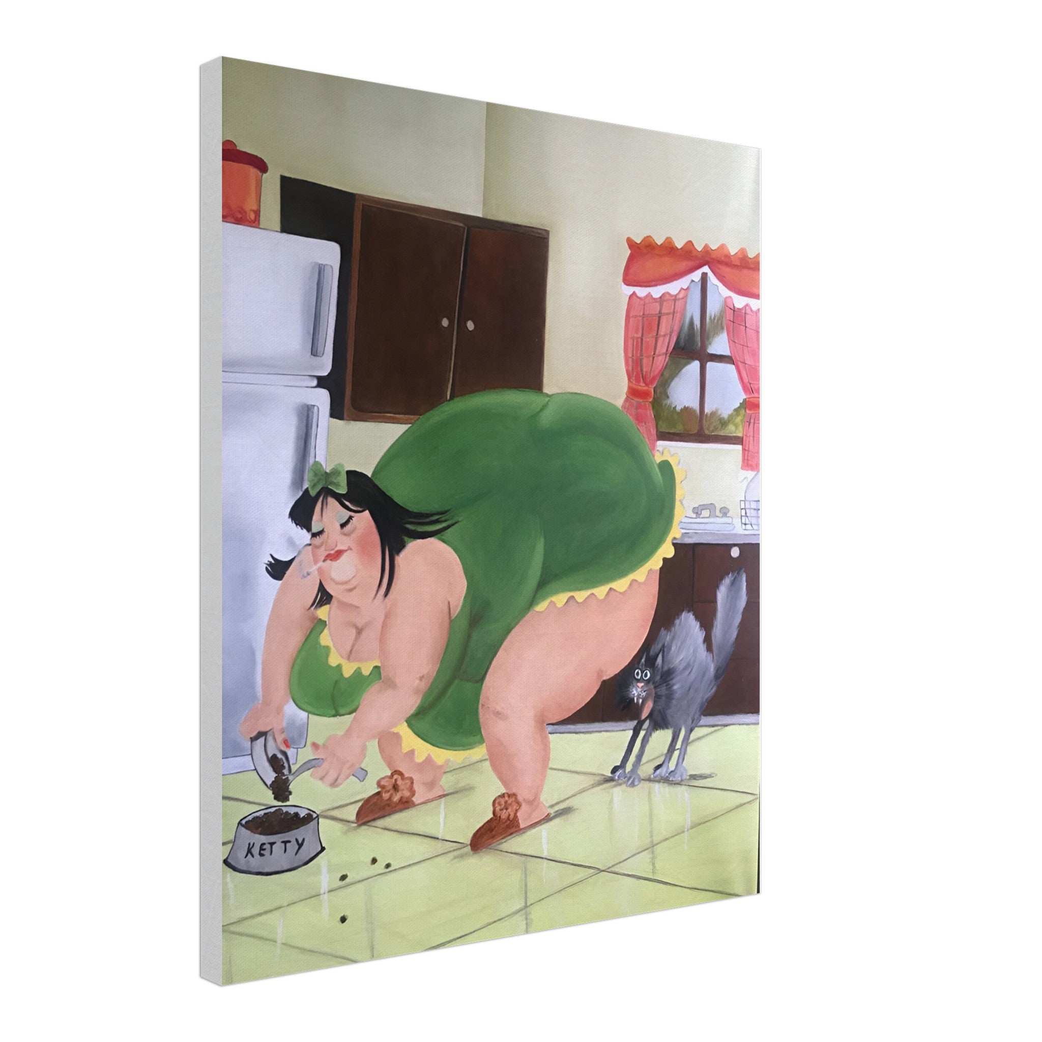 DINNER TIME - Canvas Art