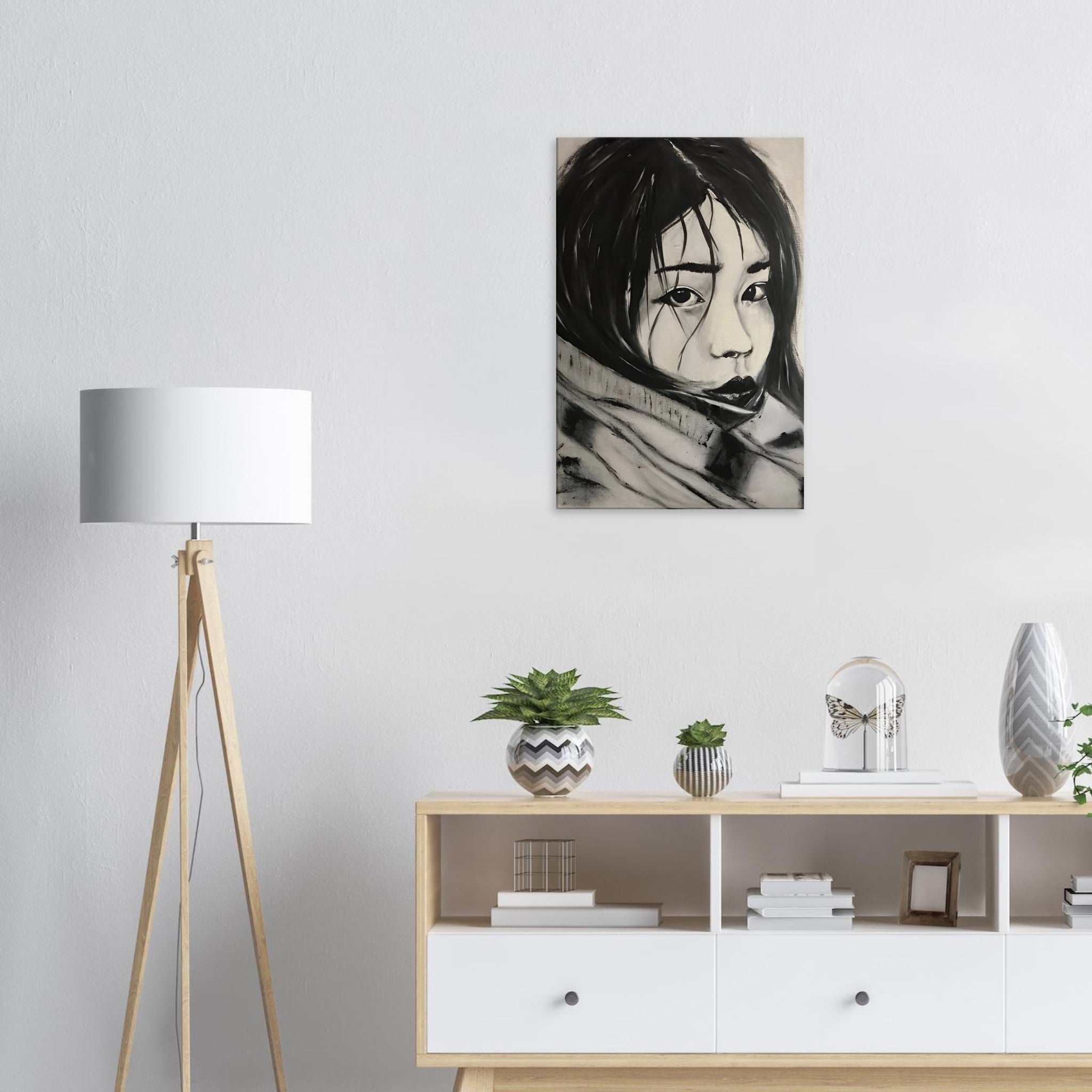 WRAPPED UP, SAFE & SECURE - Canvas Art