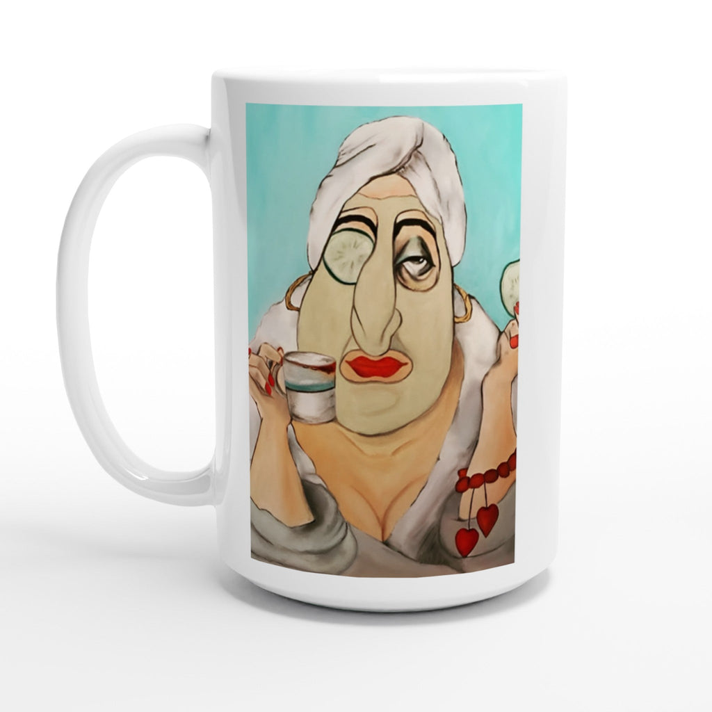 SELF CARE - Ceramic Mug (15oz )